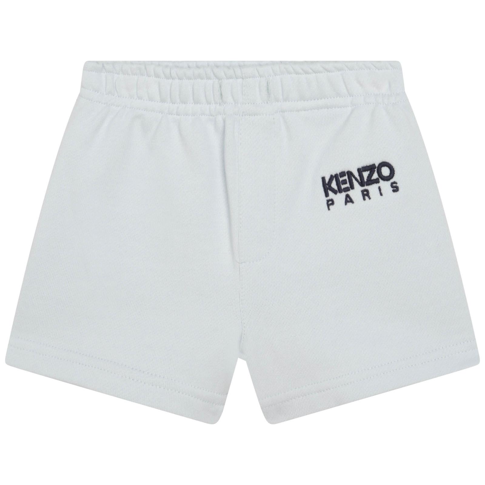KENZO BERMUDA WITH EMBROIDERY