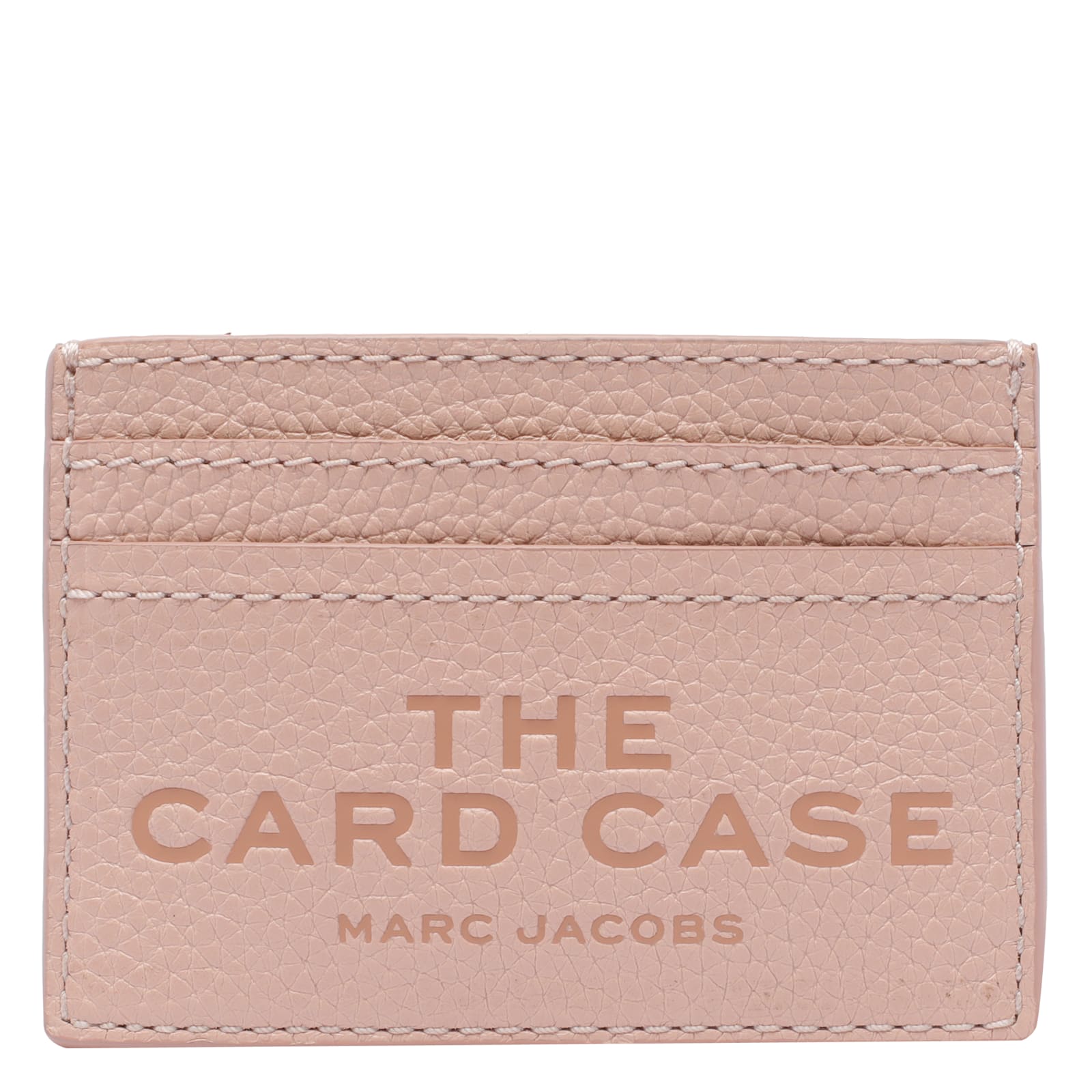 Marc Jacobs The Leather Card Case In Pink