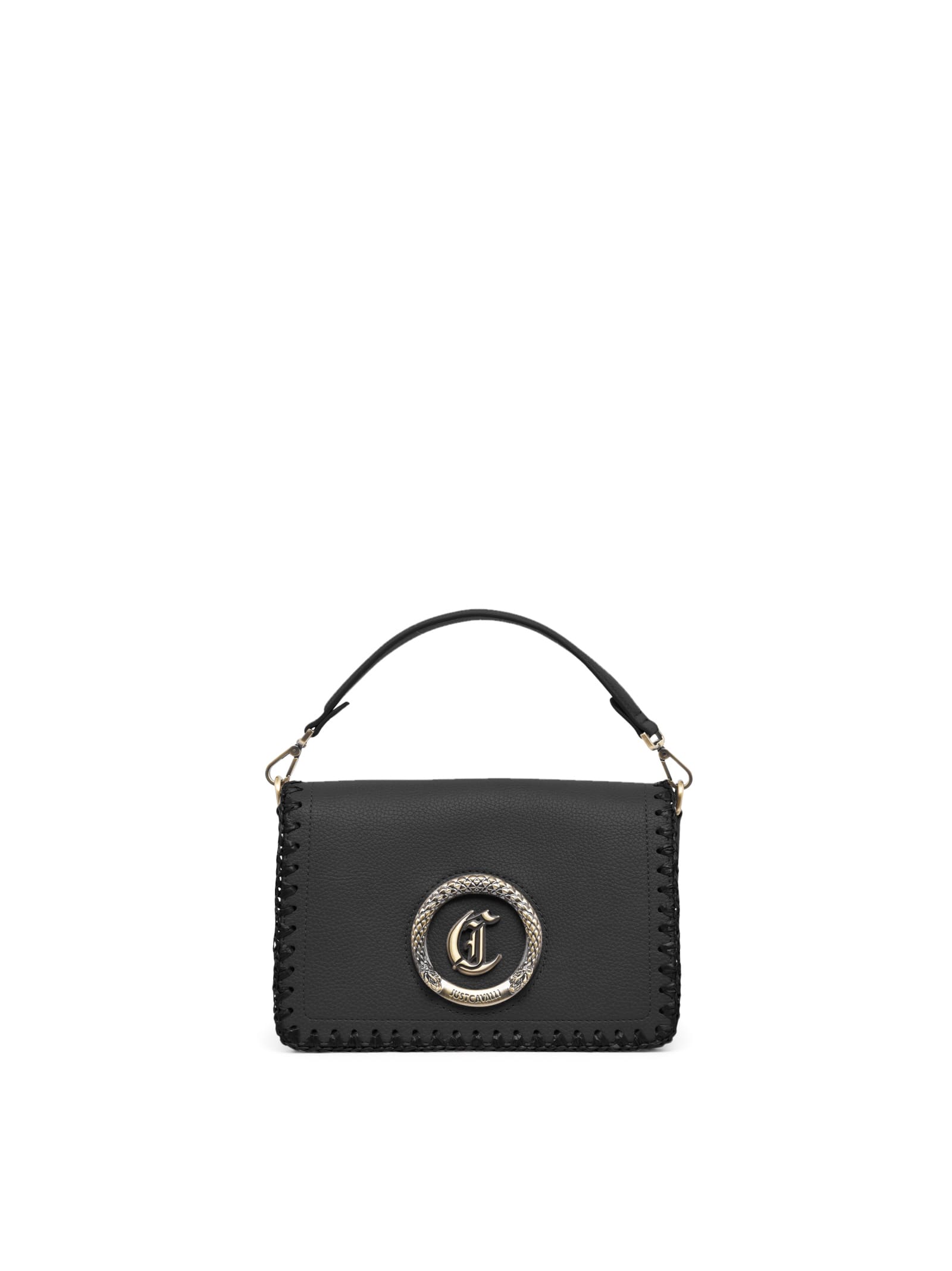 Shop Just Cavalli Bag In Black