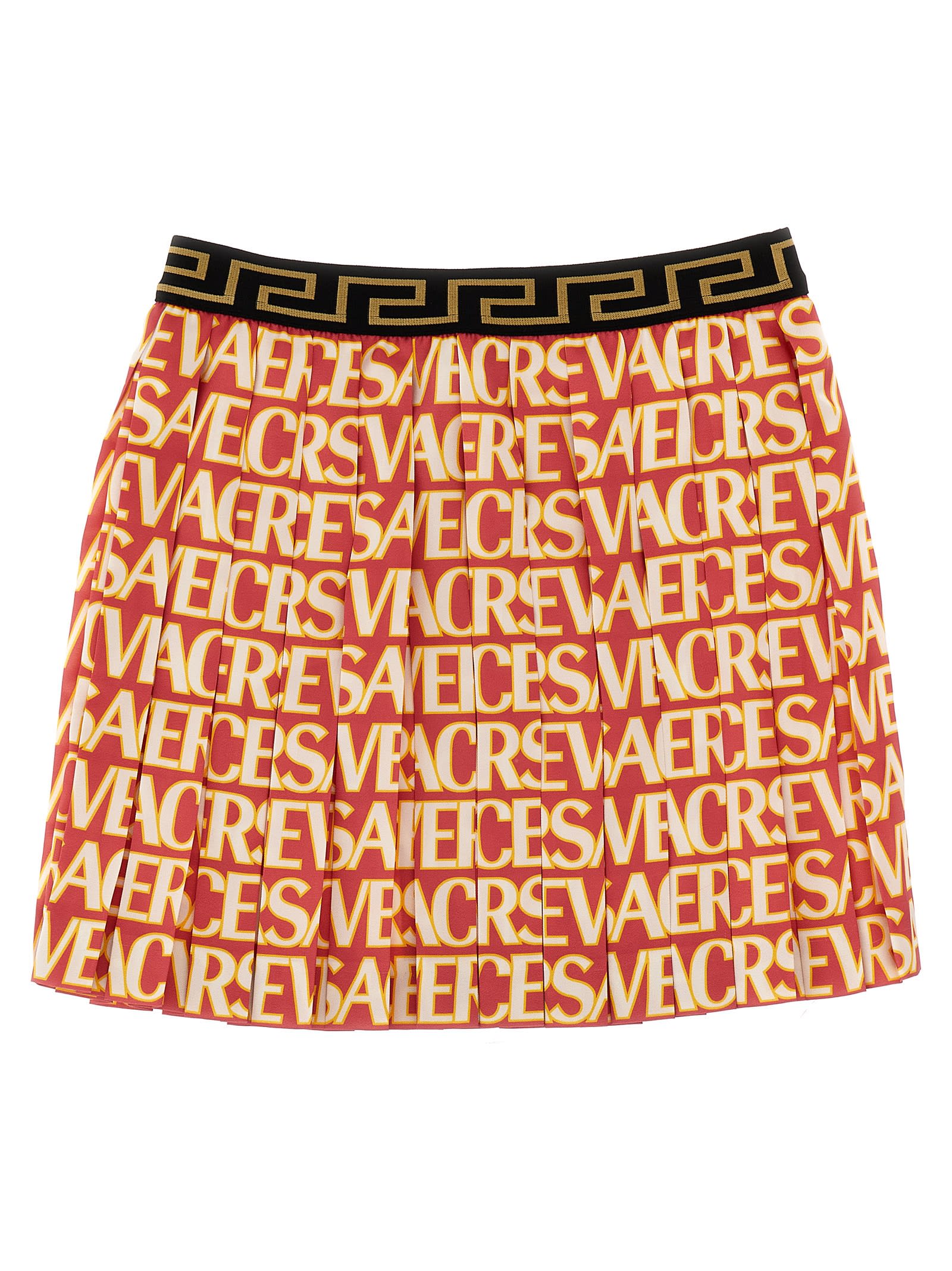 versace Allover Kids Capsule La Vacanza Skirt