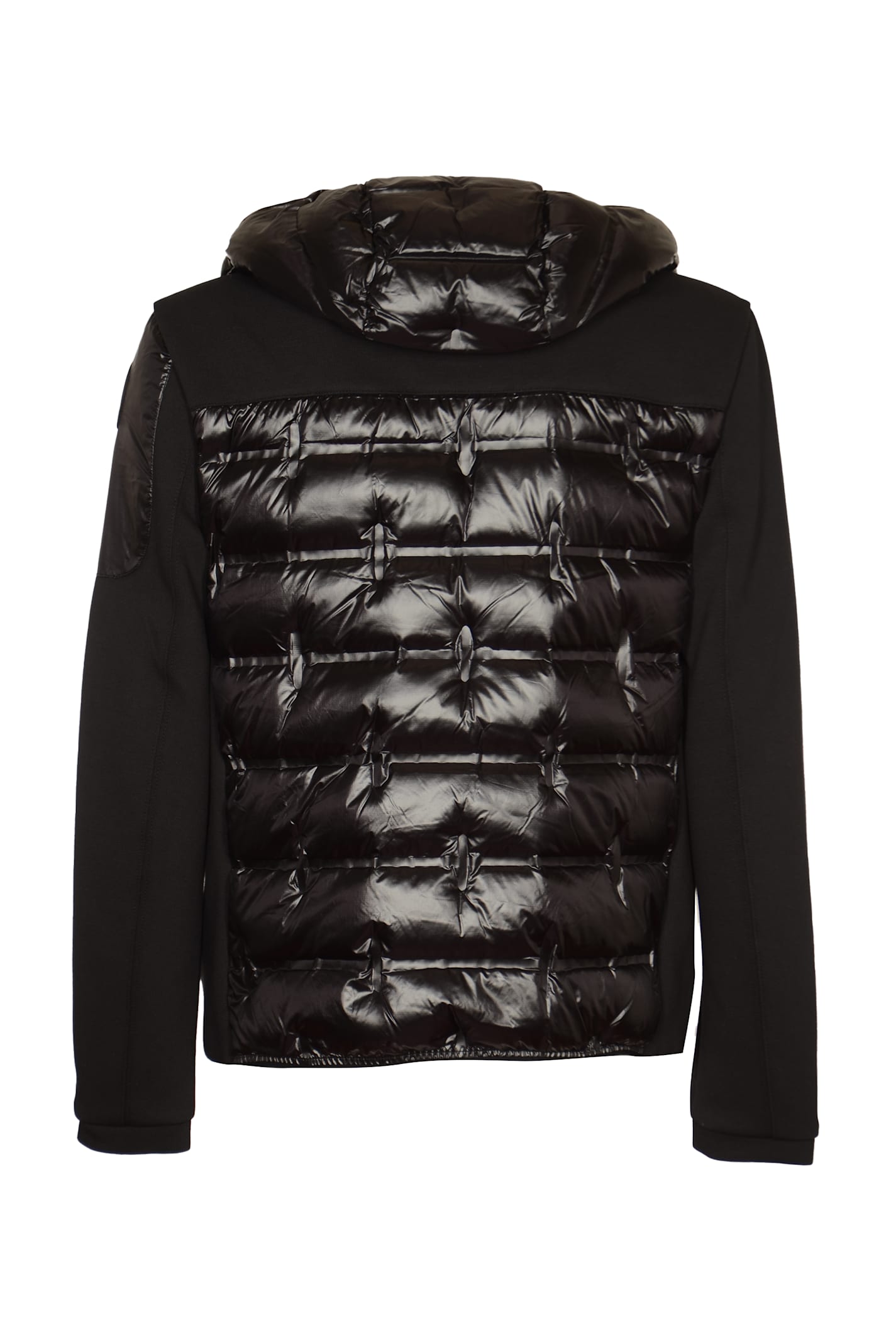 Shop Parajumpers Zip Padded Jacket In Black