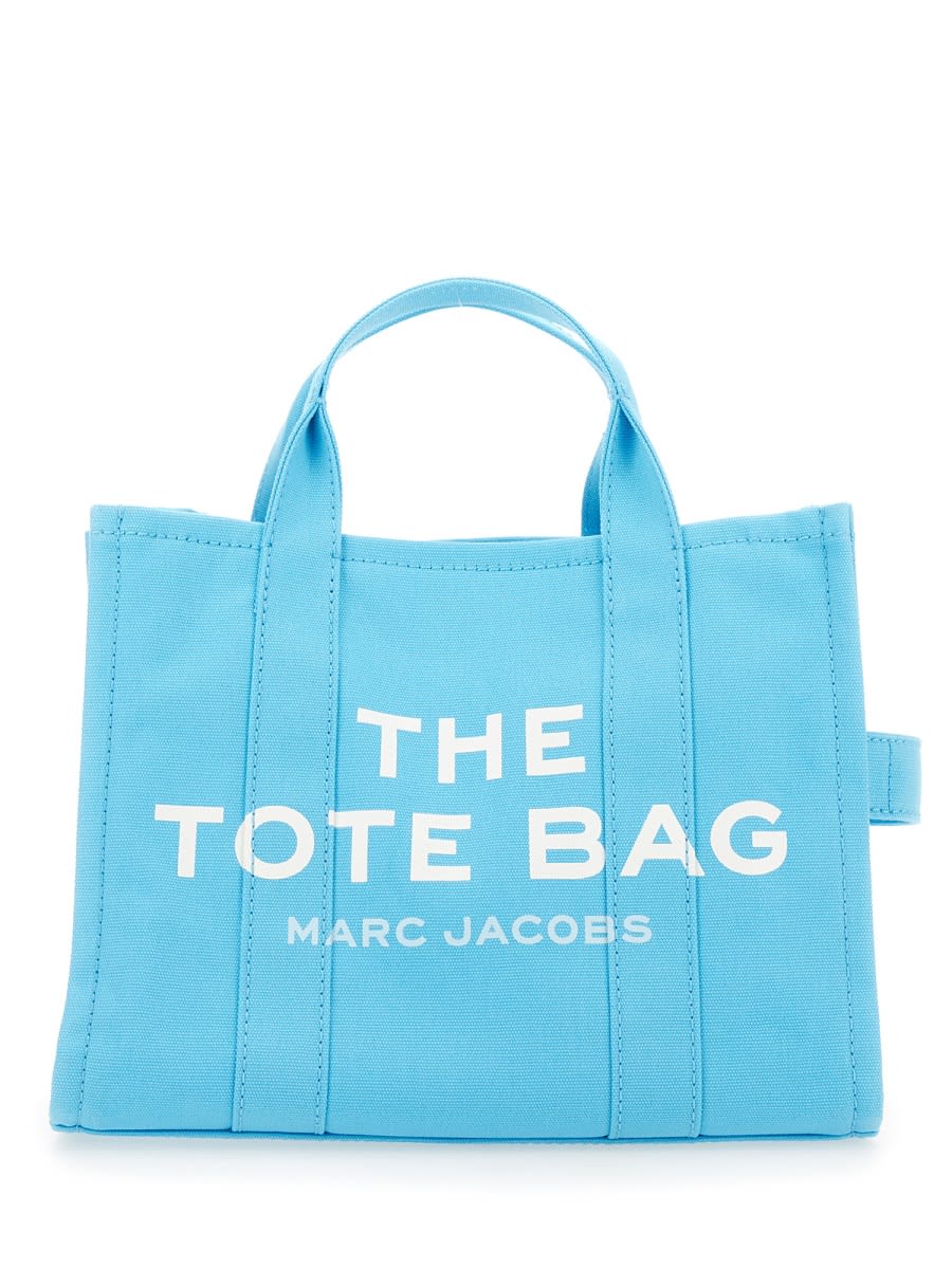 Shop Marc Jacobs The Tote Medium Bag In Azure