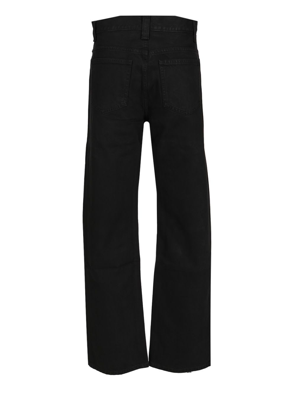 Khaite Bonnie Denim Jeans In Black