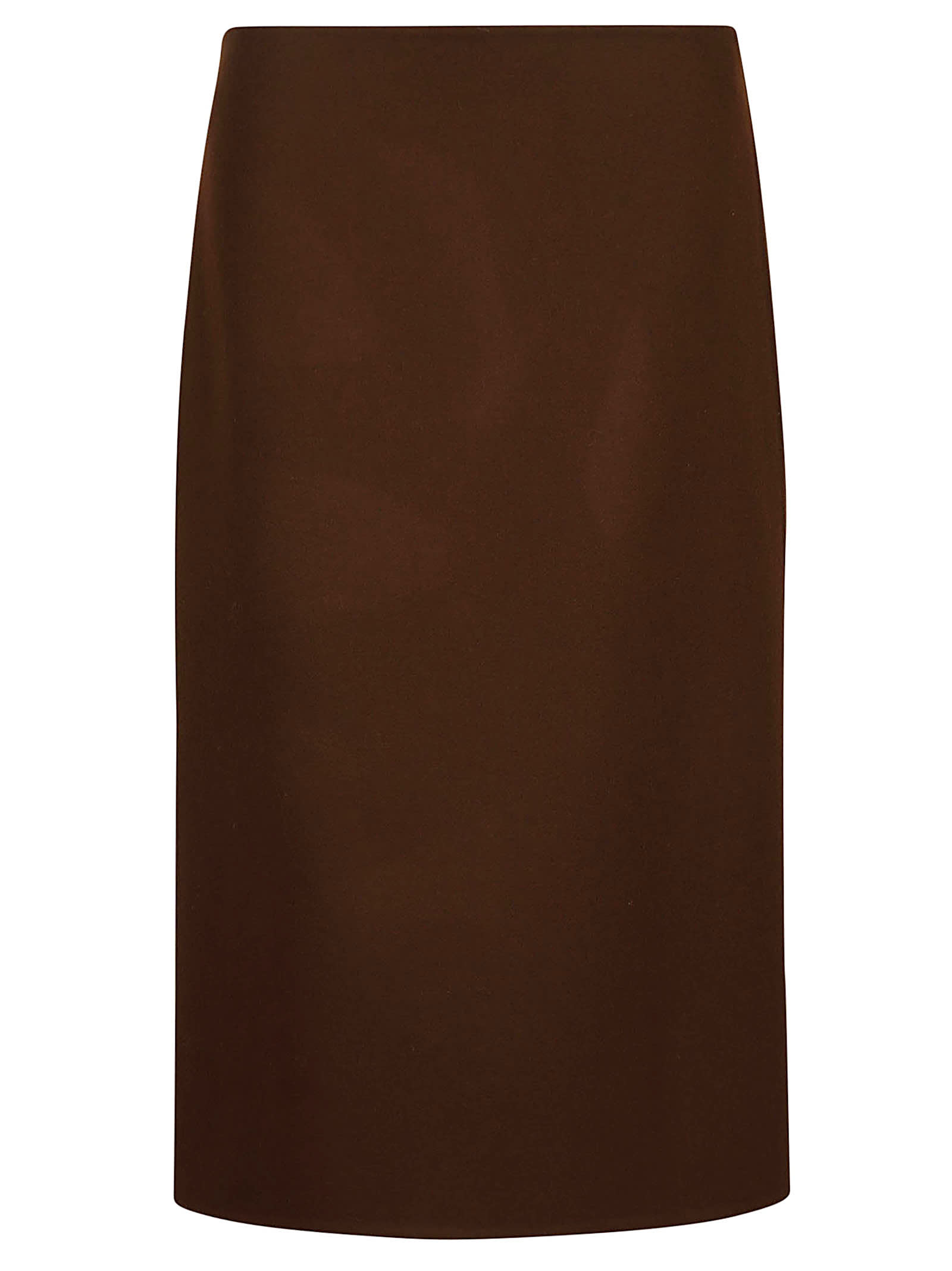 Shop Ermanno Scervino Skirt In Brown