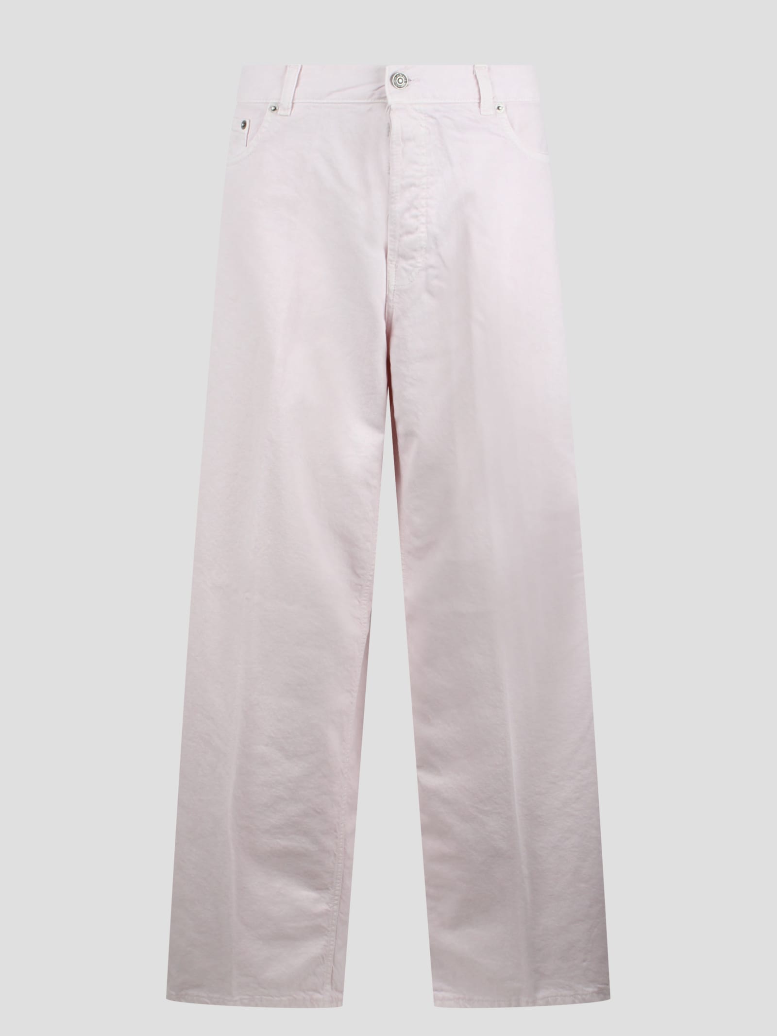 Shop Haikure Bethany Twill Jeans In Pink & Purple