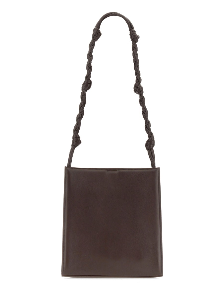 Shop Jil Sander Medium Padded Tangle Bag In Brown