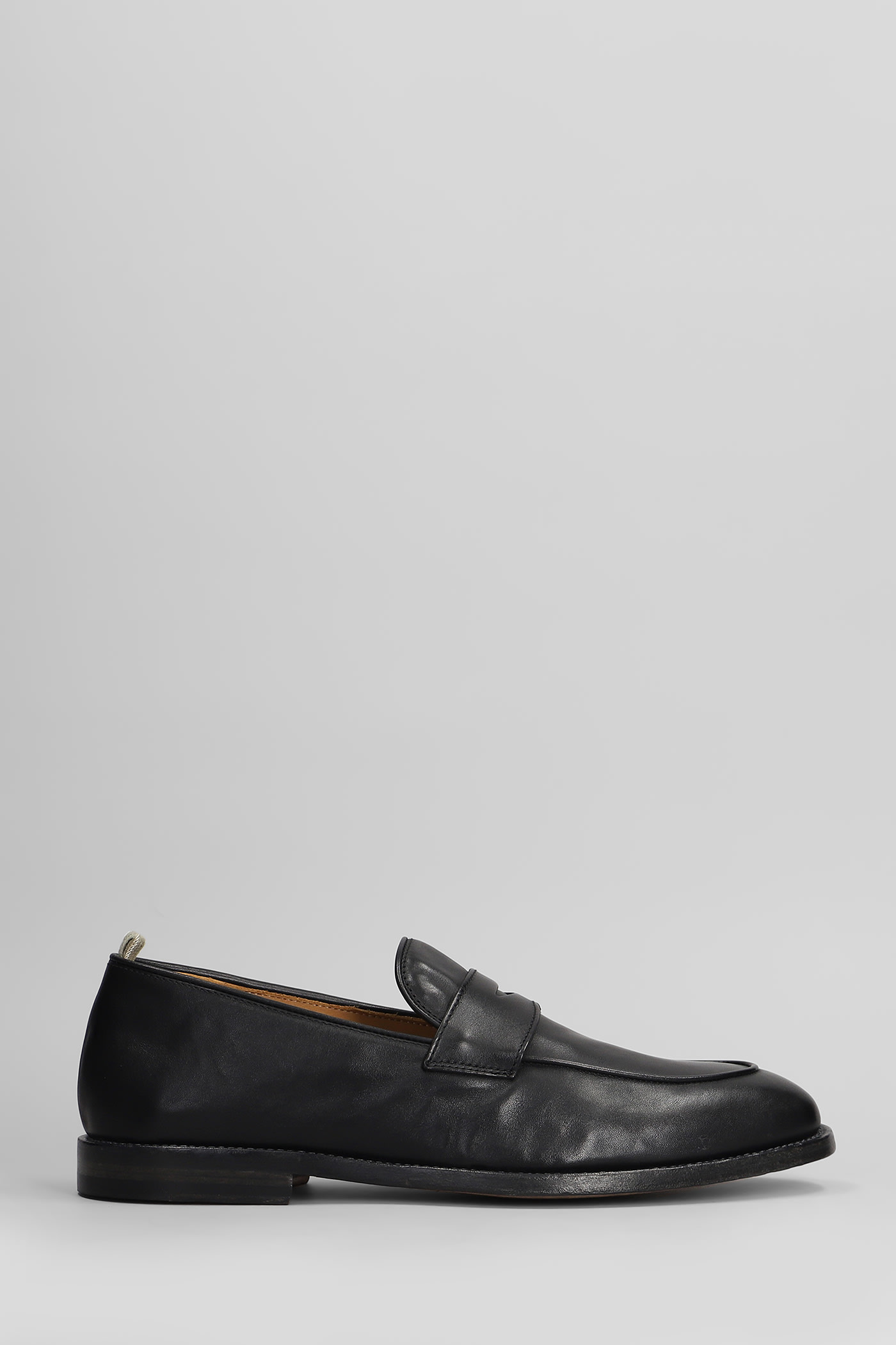 Opera 001 Loafers In Leather - Officine Creative - Modalova