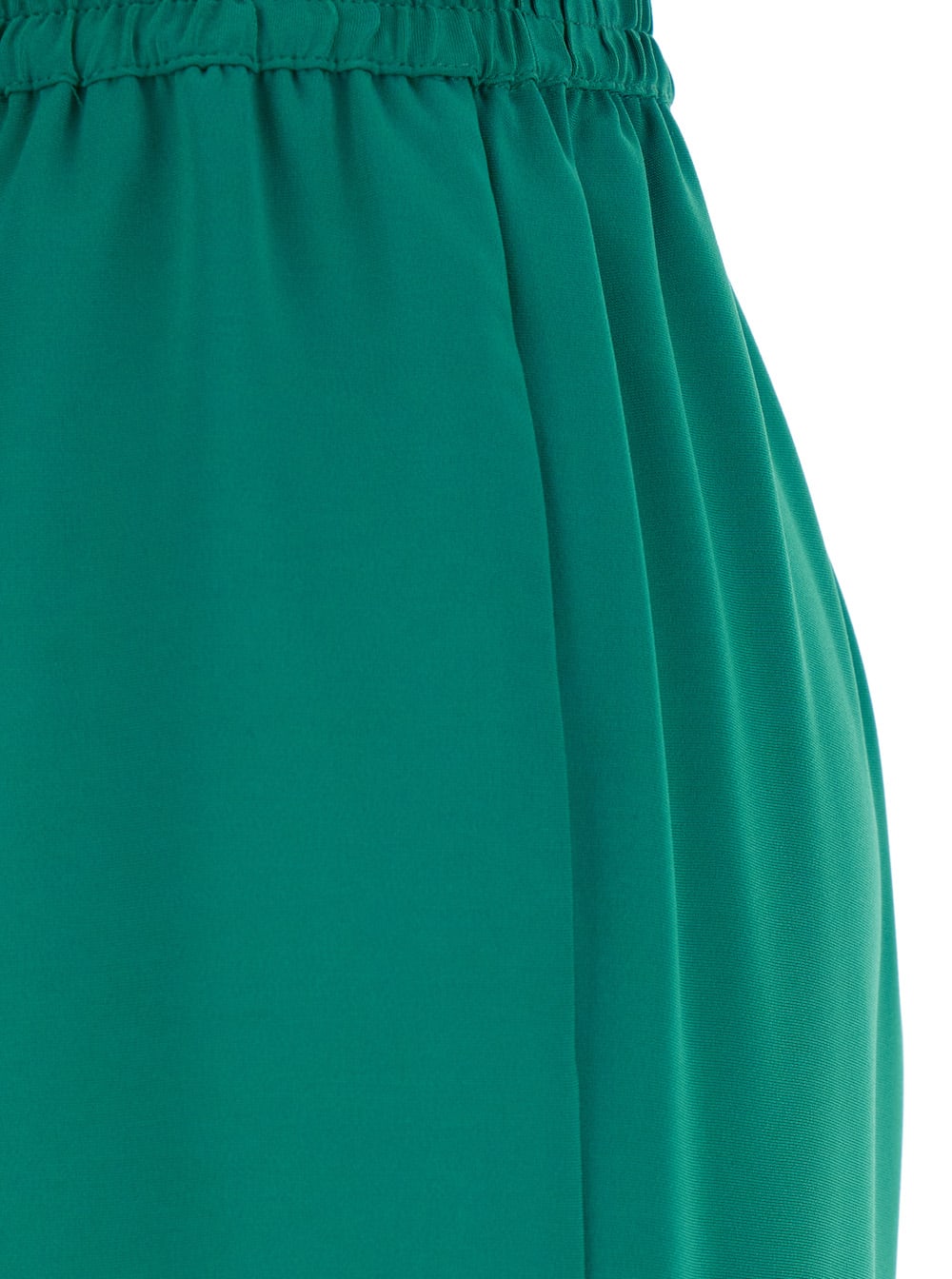 Gianluca Capannolo 'antonia' Water Green Pants With Elastic Waist In Green
