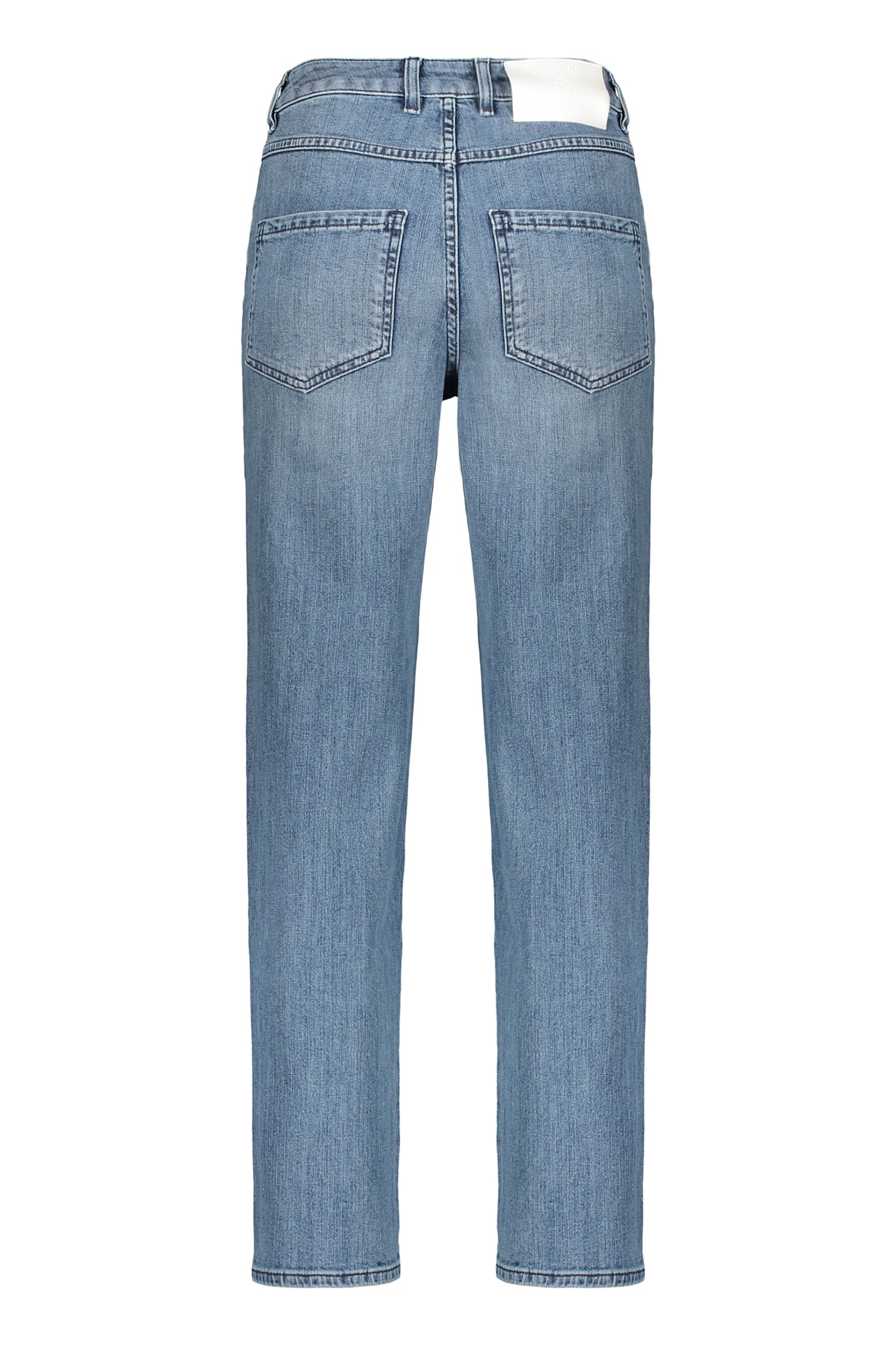 Moschino Bleached-effect Jeans