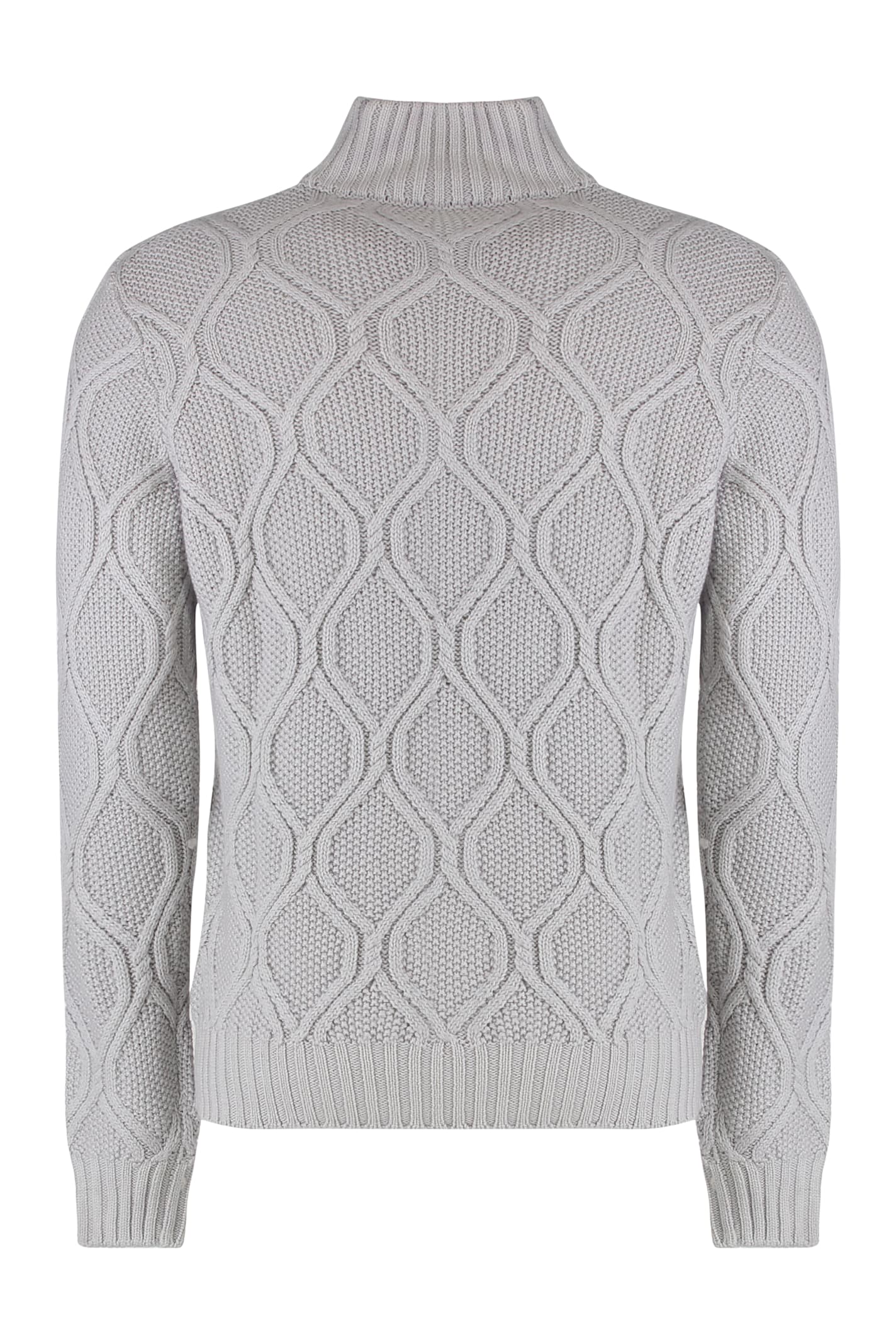 Moorer Fedro Turtleneck Sweater In Gray