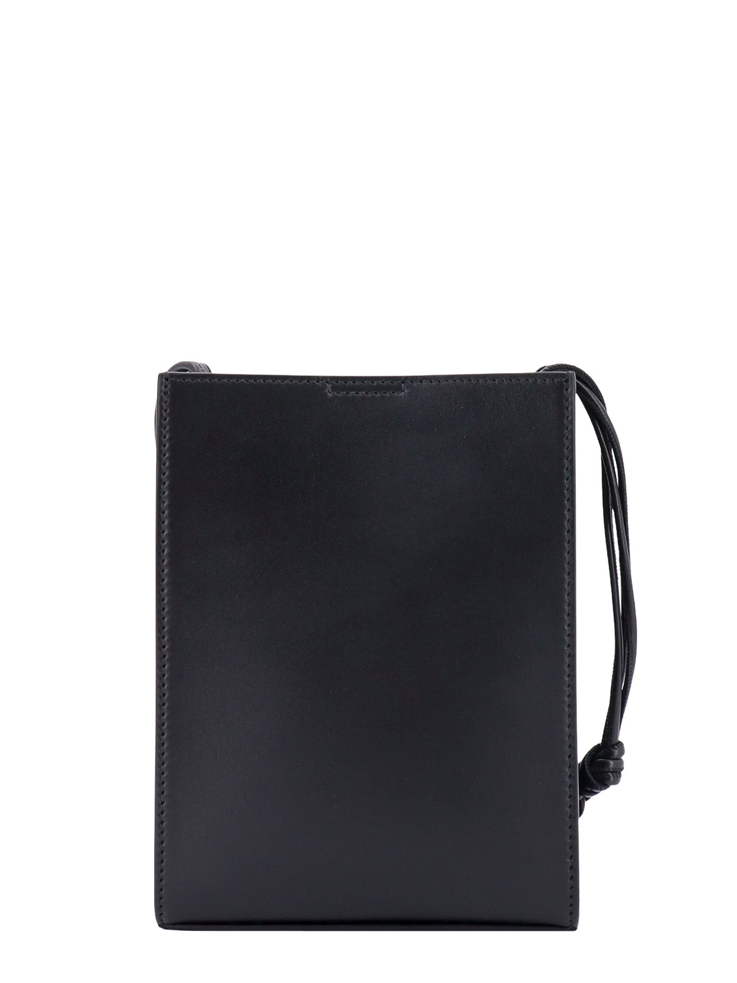 Shop Jil Sander Tangle Shoulder Bag In Nero