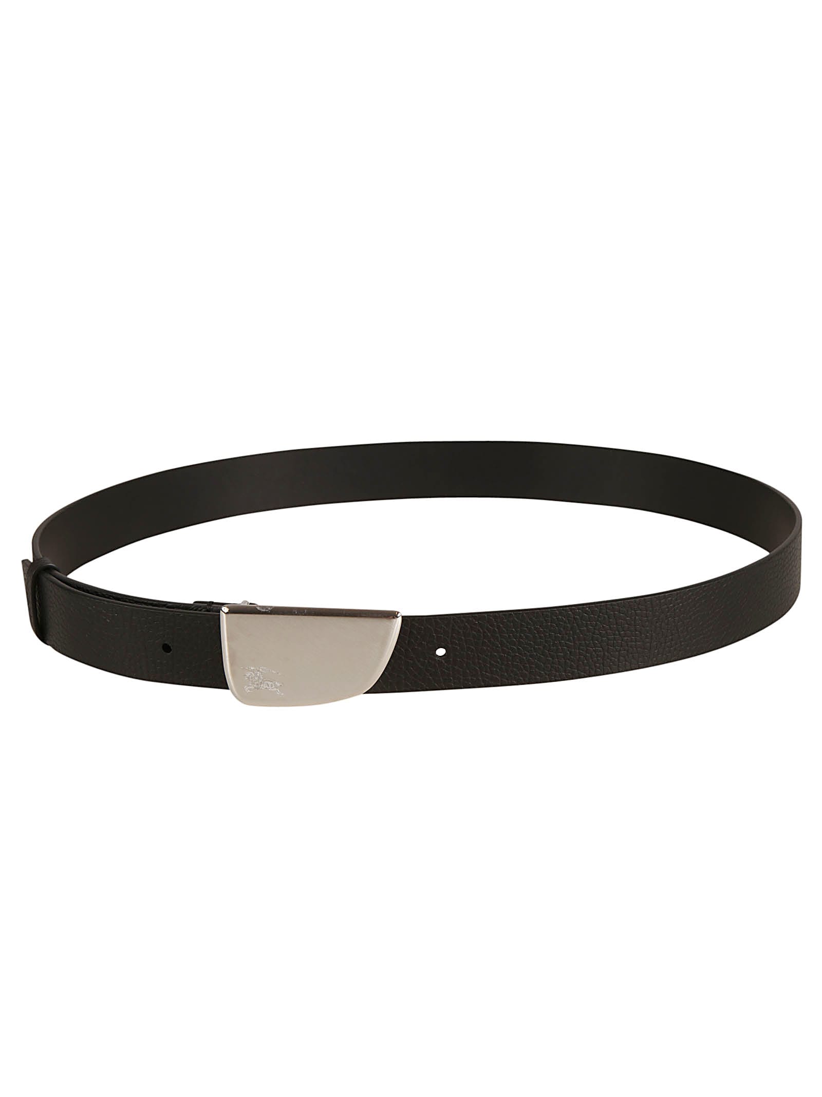 Shop Burberry Logo Belt In Black