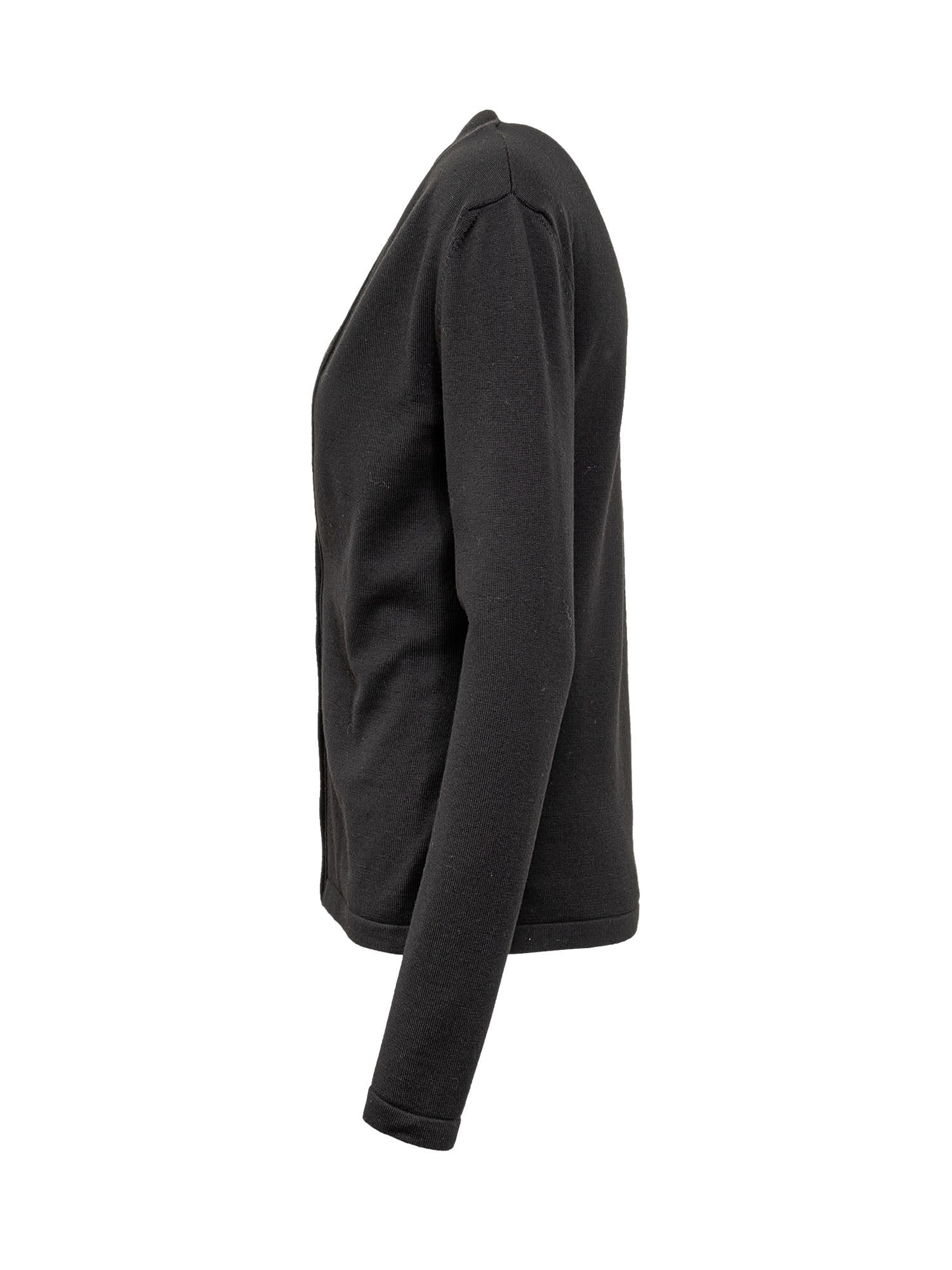 Shop Alberta Ferretti Merino Wool Sweater In Fantasia Nero