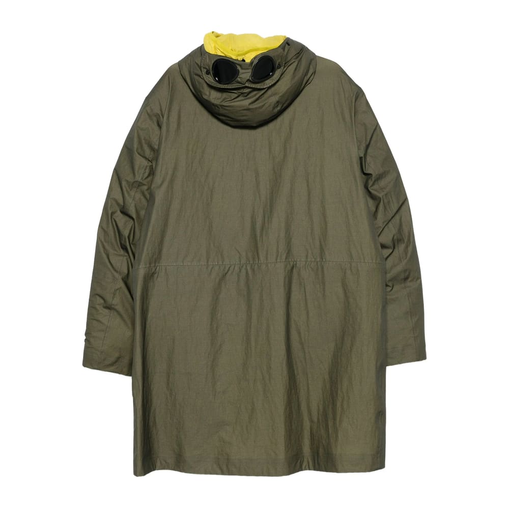 C.p. Company Long-sleeved Casual Jacket In Green
