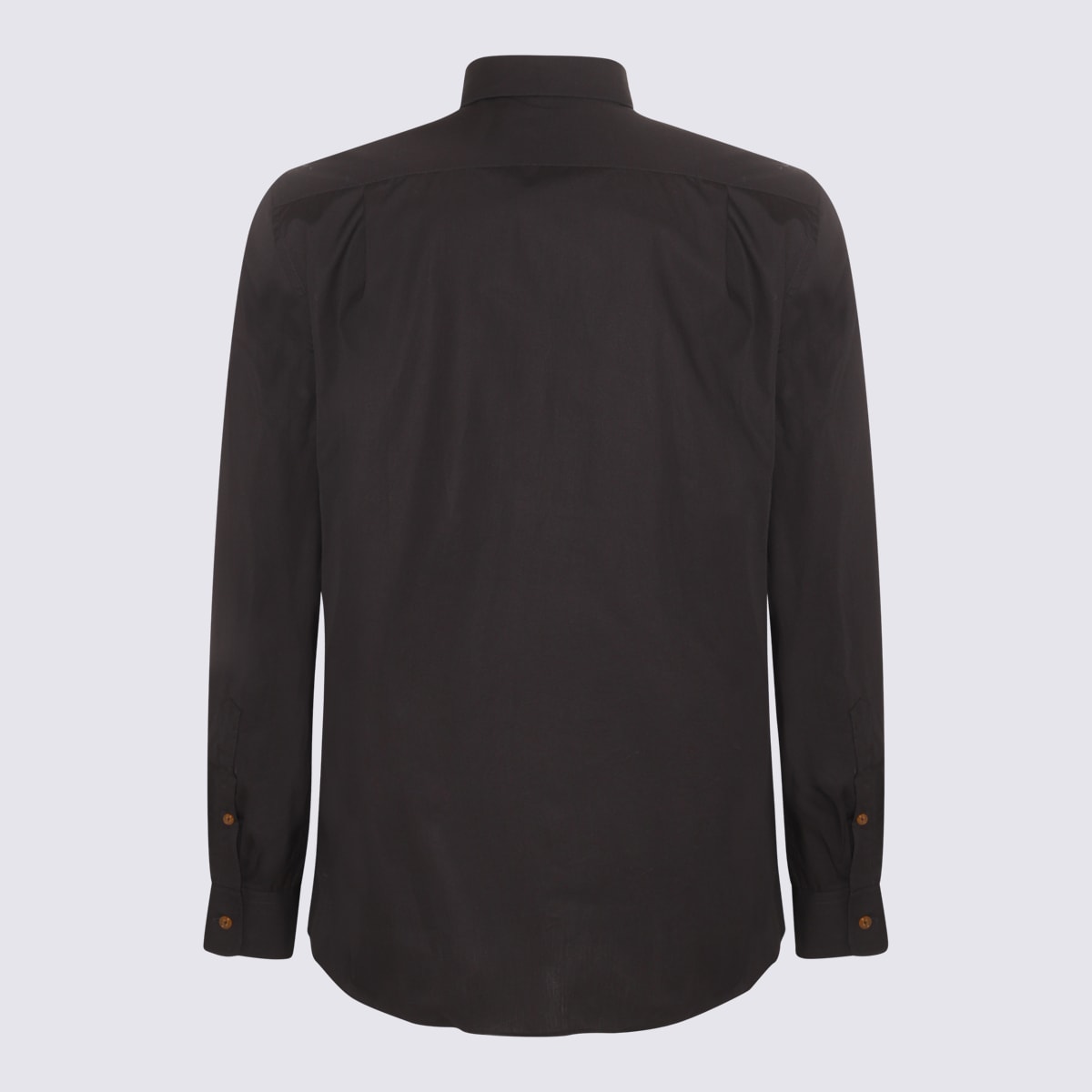 Shop Vivienne Westwood Black Cotton Orb Shirt