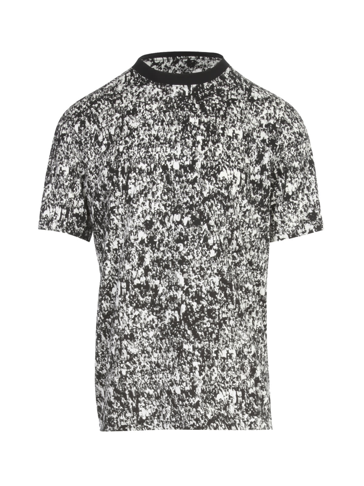 PS by Paul Smith Mens T-shirt Crowd Print