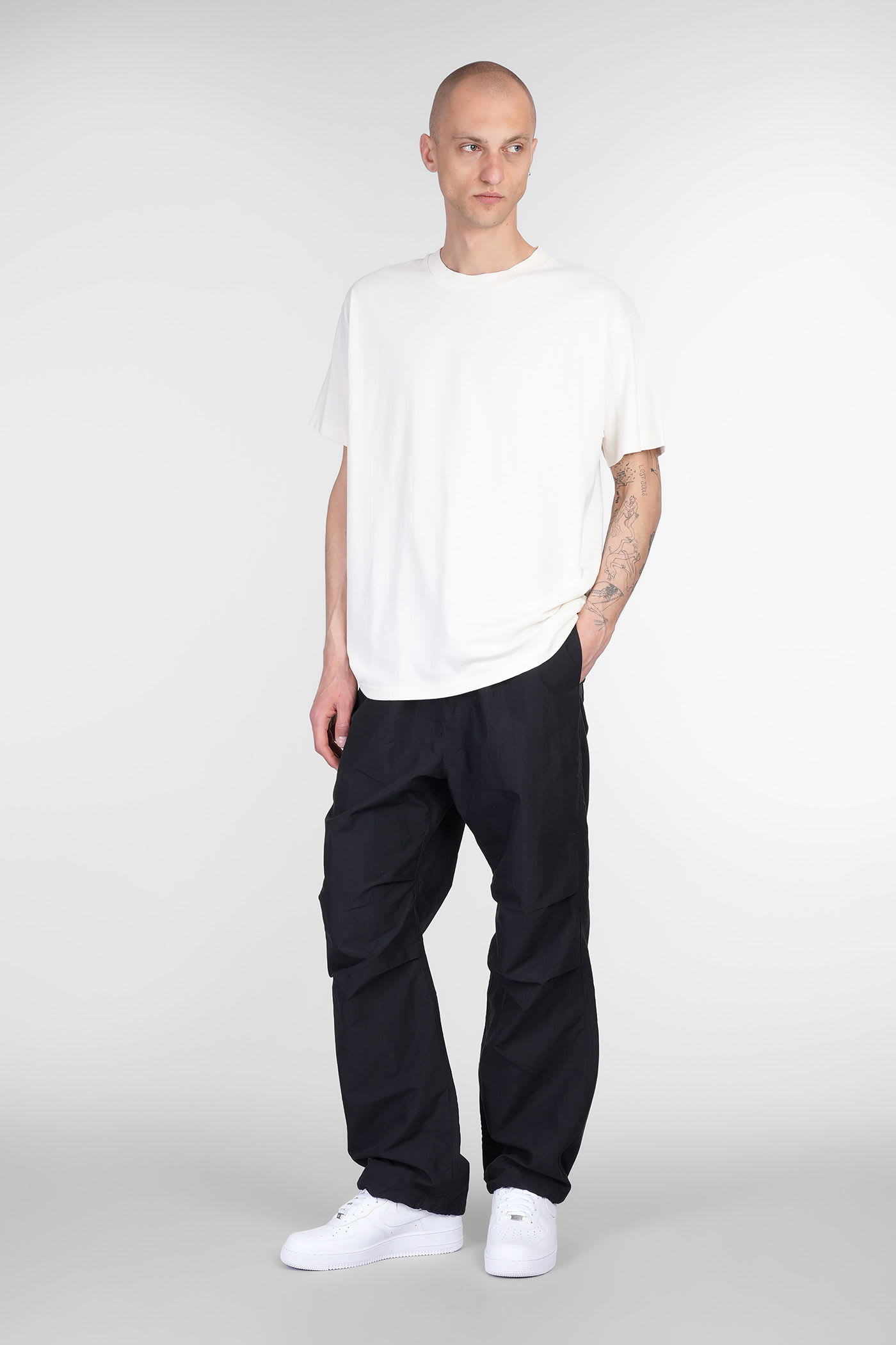John Elliott T-shirt In Beige Cotton