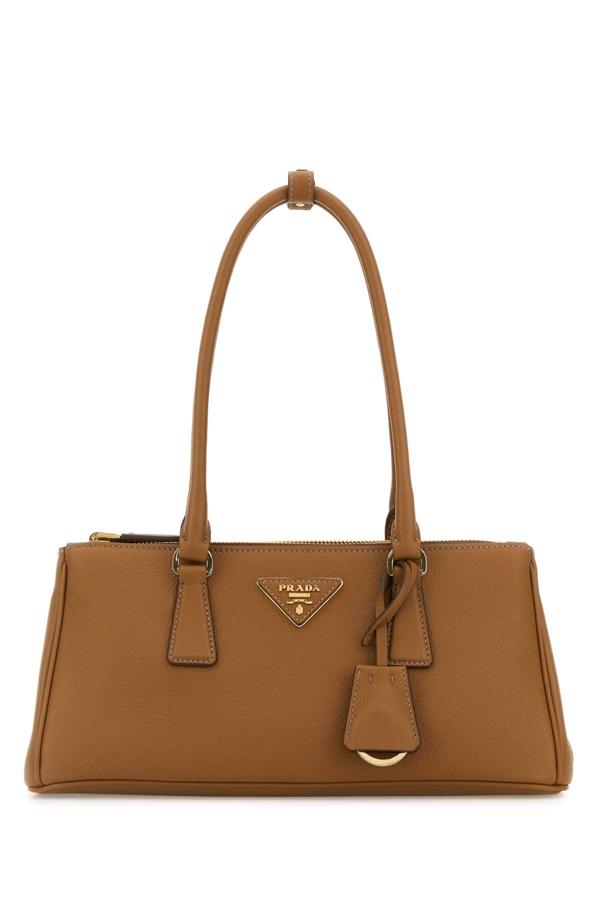 Prada Medium Leather Galleria Top-handle Bag In Burgundy