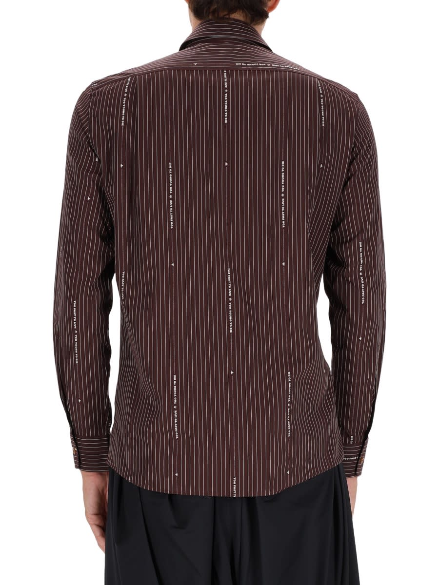 Vivienne Westwood Shirt Krall In Burgundy