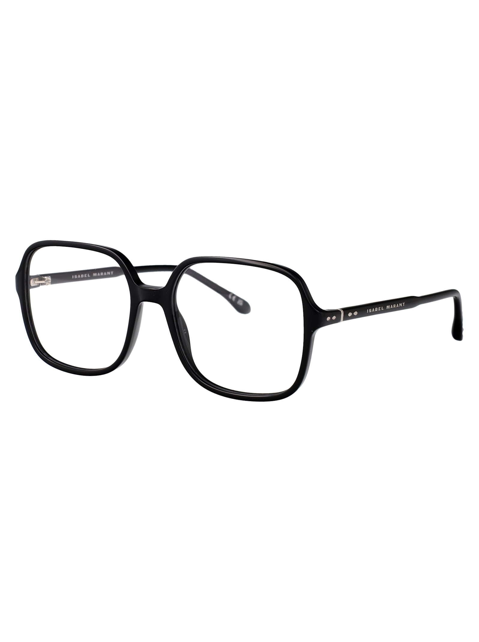 Isabel Marant Geometric Frame Plain Mirror In Black