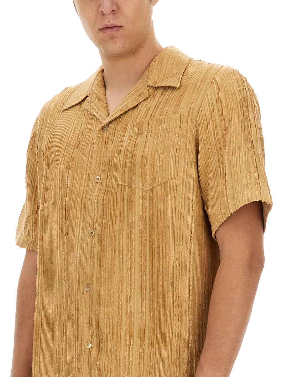 Shop Séfr Shirt Dalian In Beige