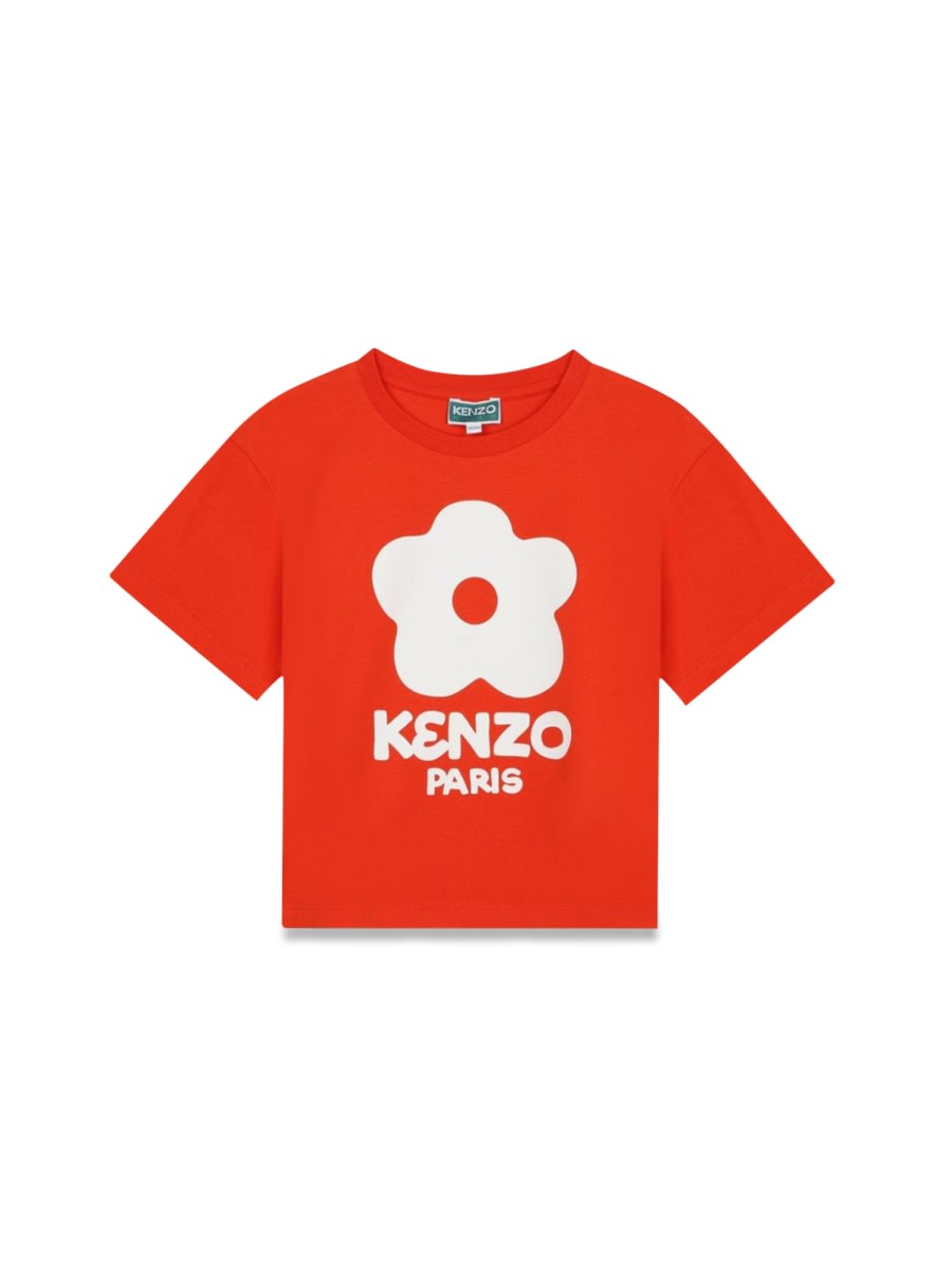 Shop Kenzo Tee Shirt In Red