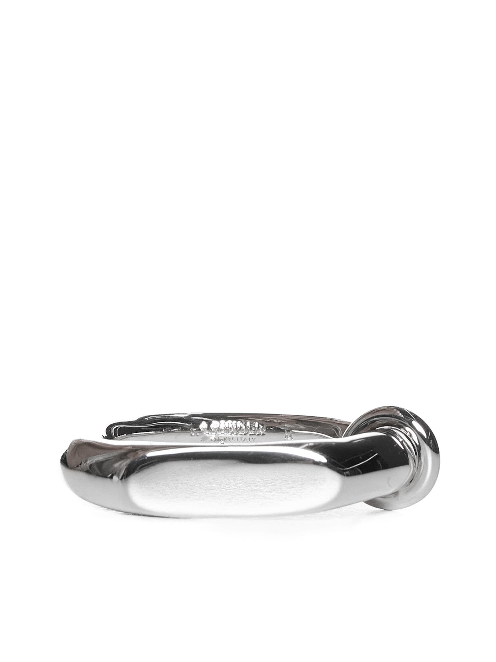 Shop Jil Sander Ring In Silver