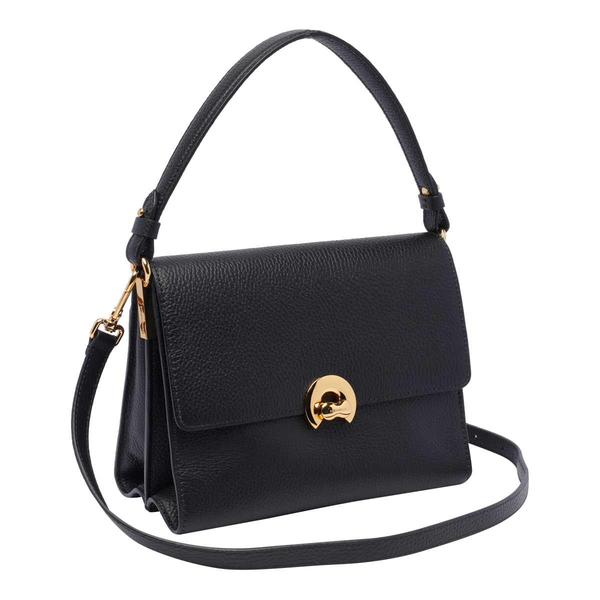 Shop Coccinelle Binxie Crossbody Bag In Black