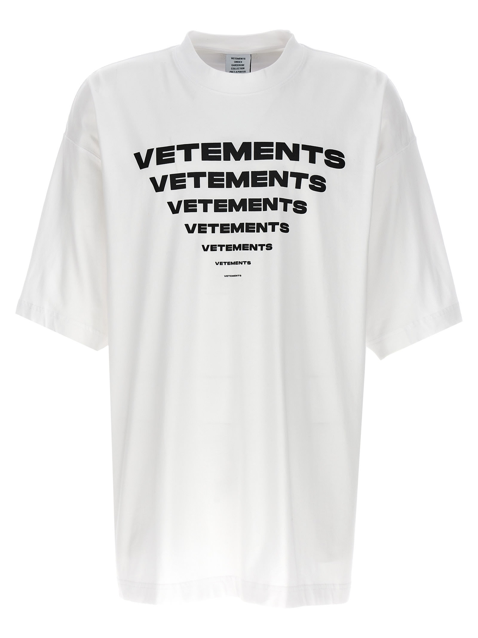 VETEMENTS PYRAMID LOGO T-SHIRT