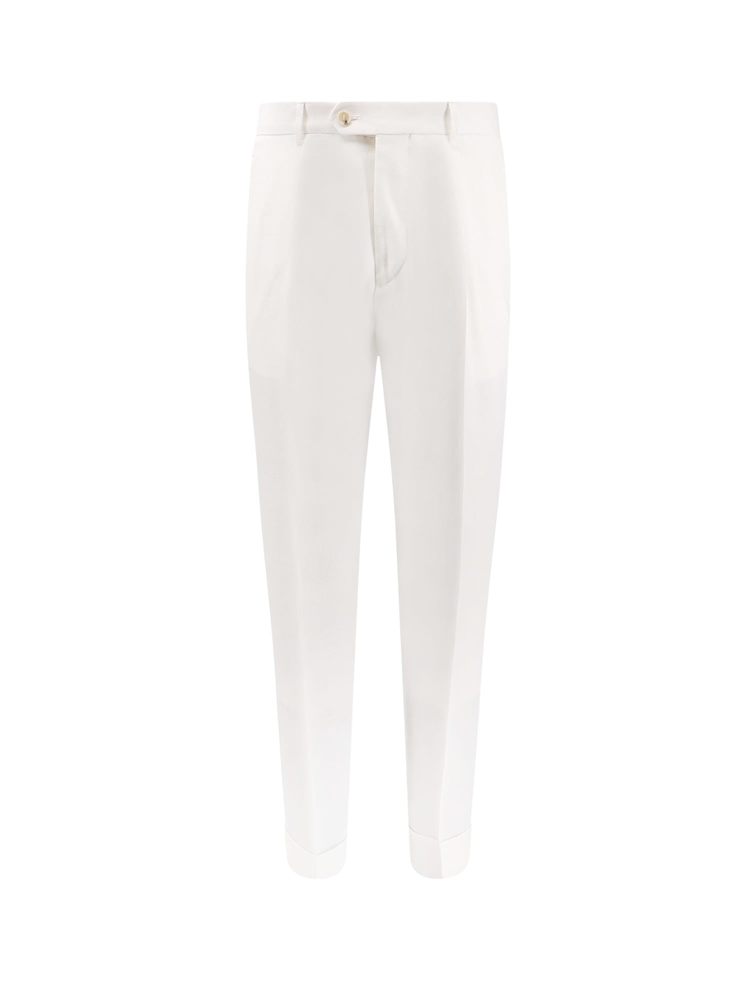 Shop Hugo Boss Trouser In White