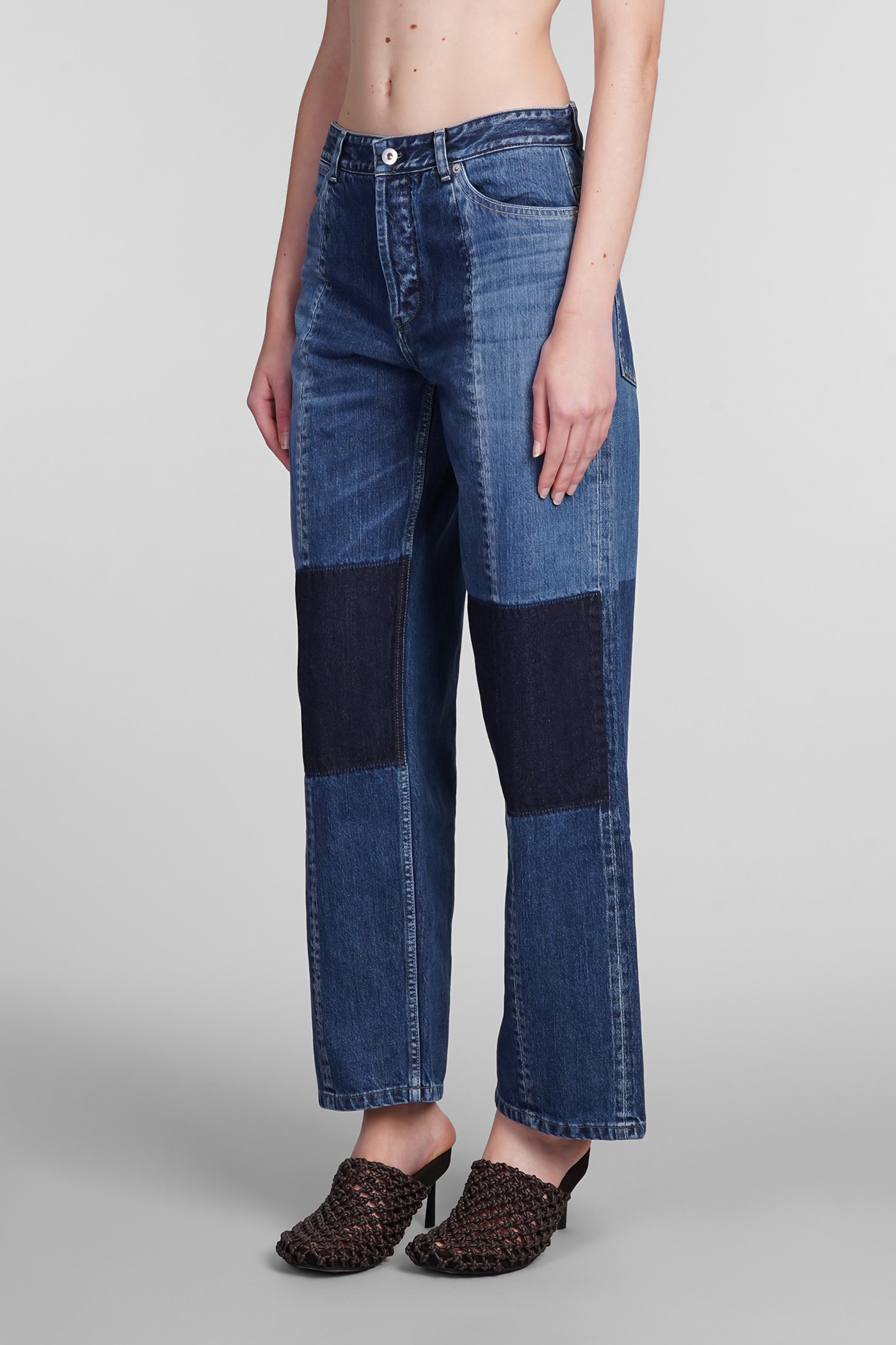 Shop Jil Sander Jeans In Blue Denim