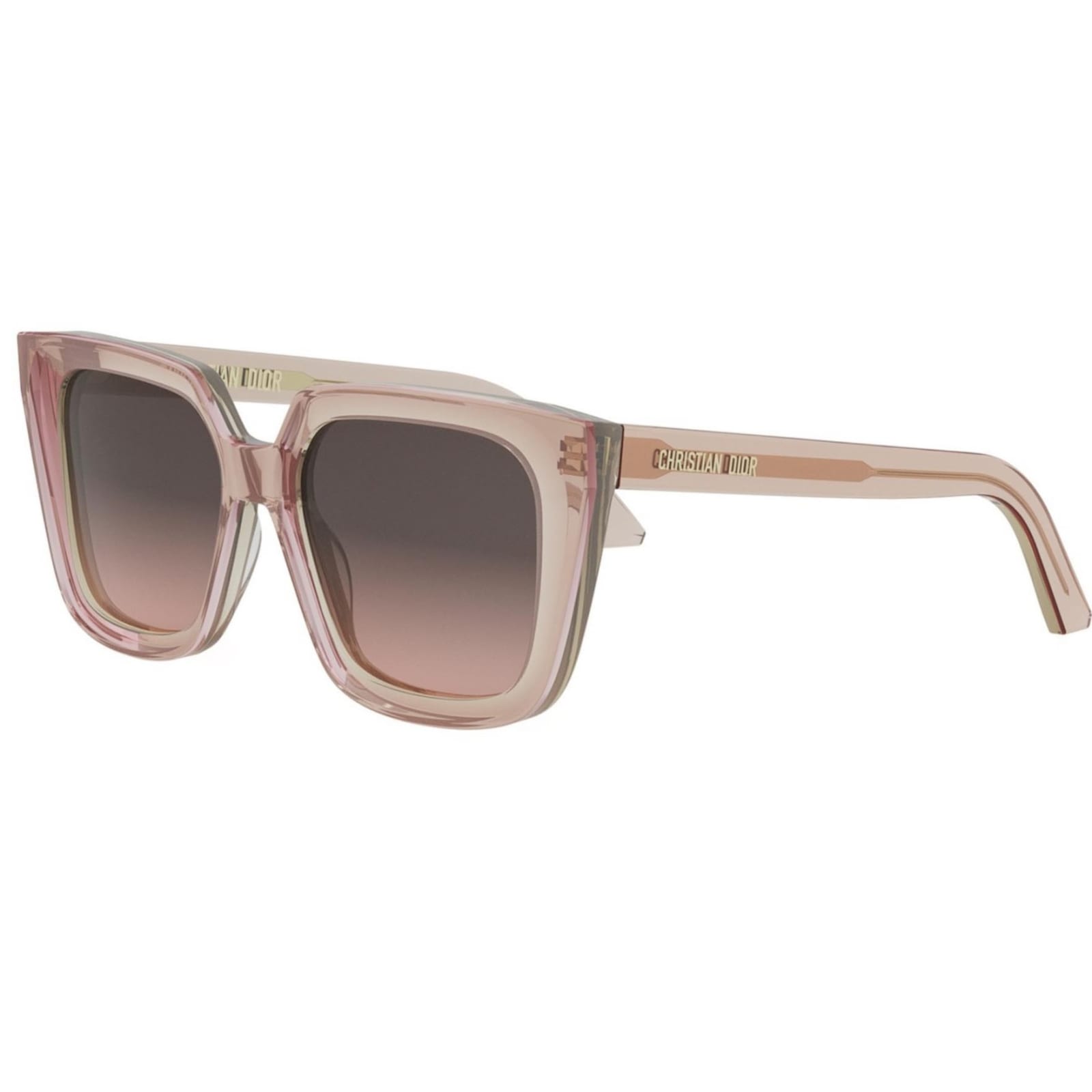 Shop Dior Sunglasses In Rosa/marrone