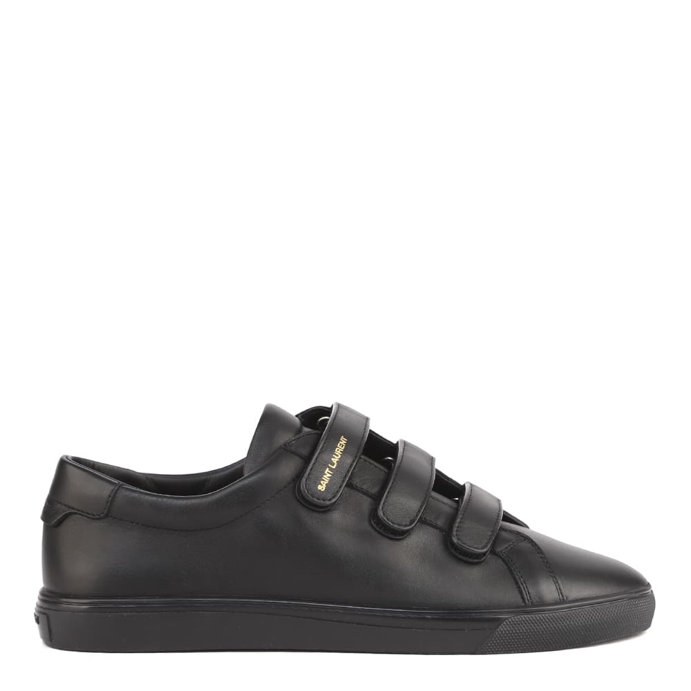 Saint Laurent Andy Sneakers In Black Leather