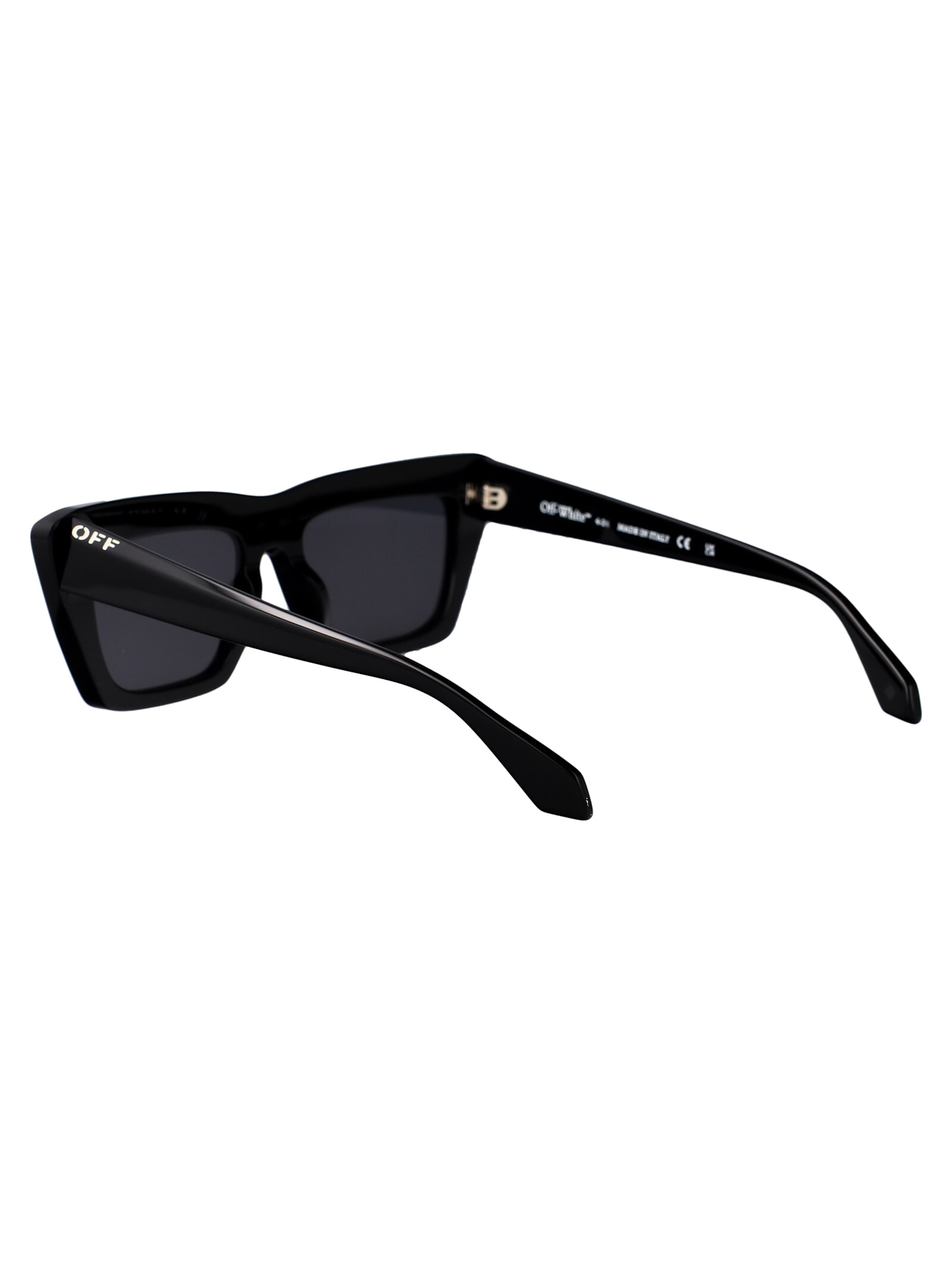 Off-white Hampton Sunglasses In Black Dark Grey