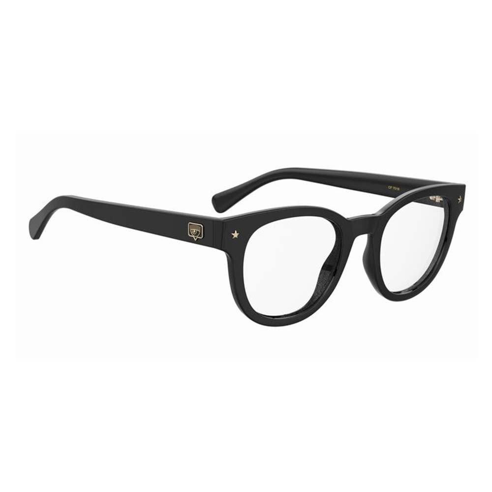 Chiara Ferragni Round-frame Glasses In 807/20 Black
