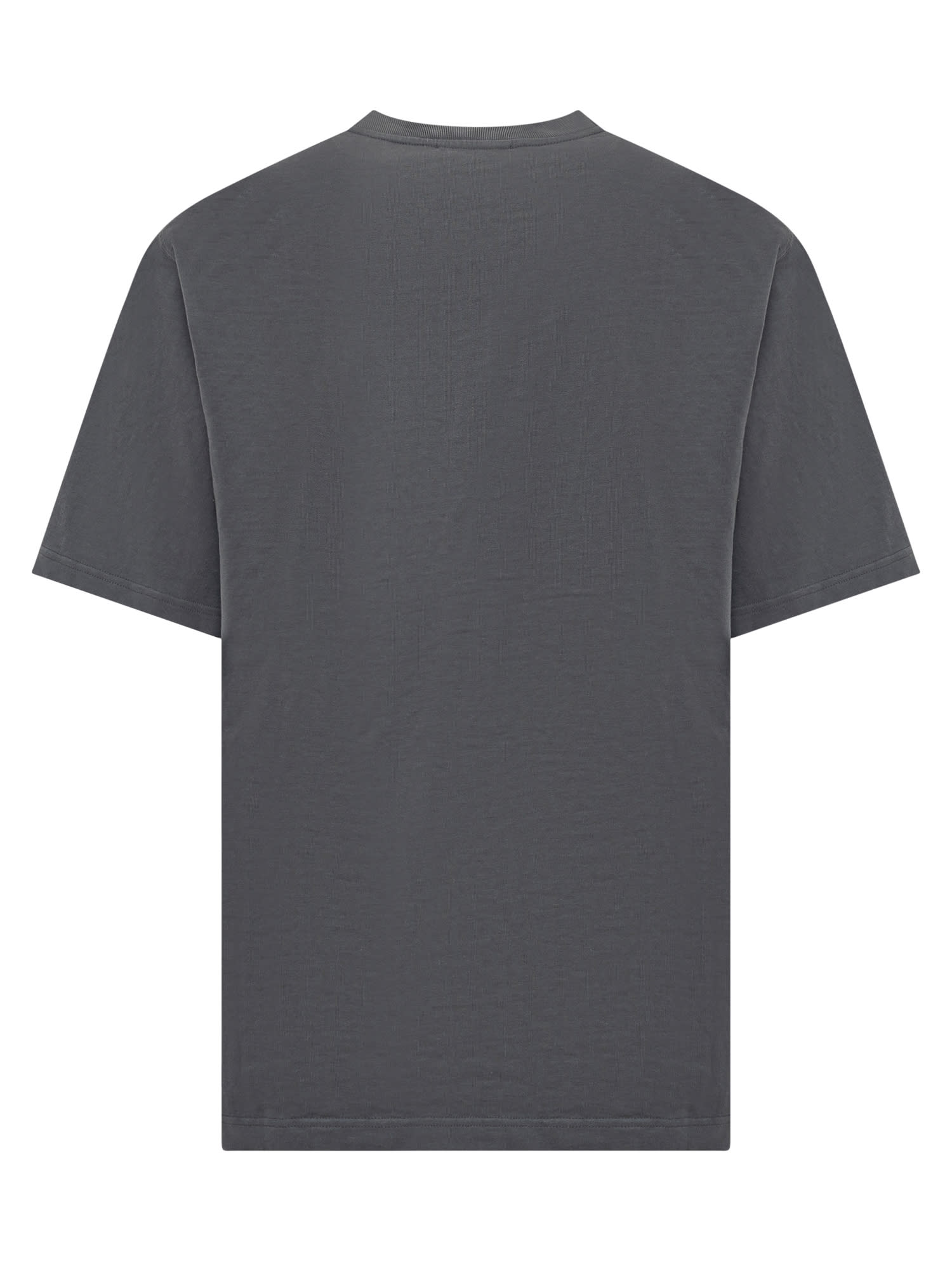 Shop Dolce & Gabbana T-shirt With Logo In Grigio