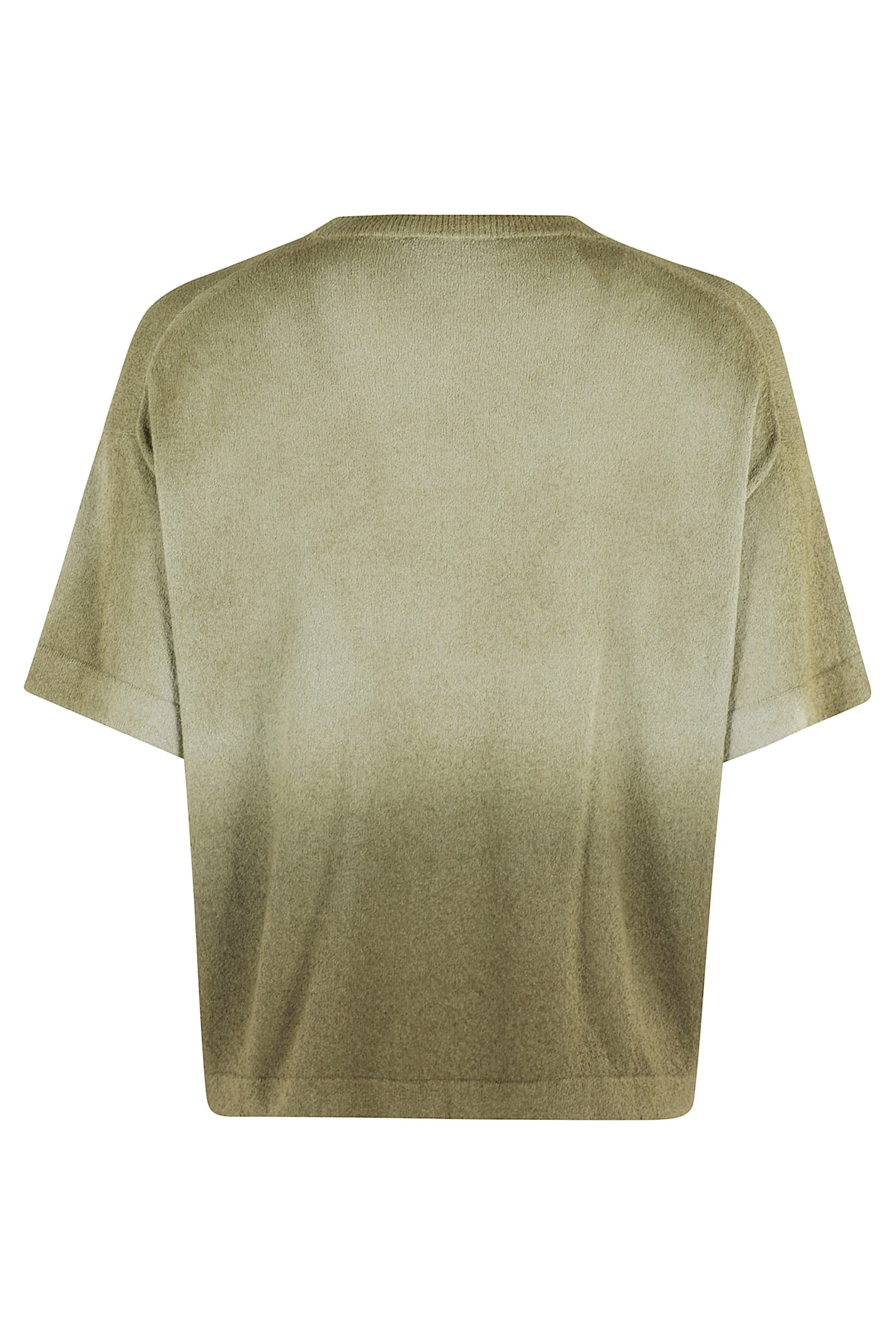 Roberto Collina Short-sleeve Boxy Top With Gradient Effect
