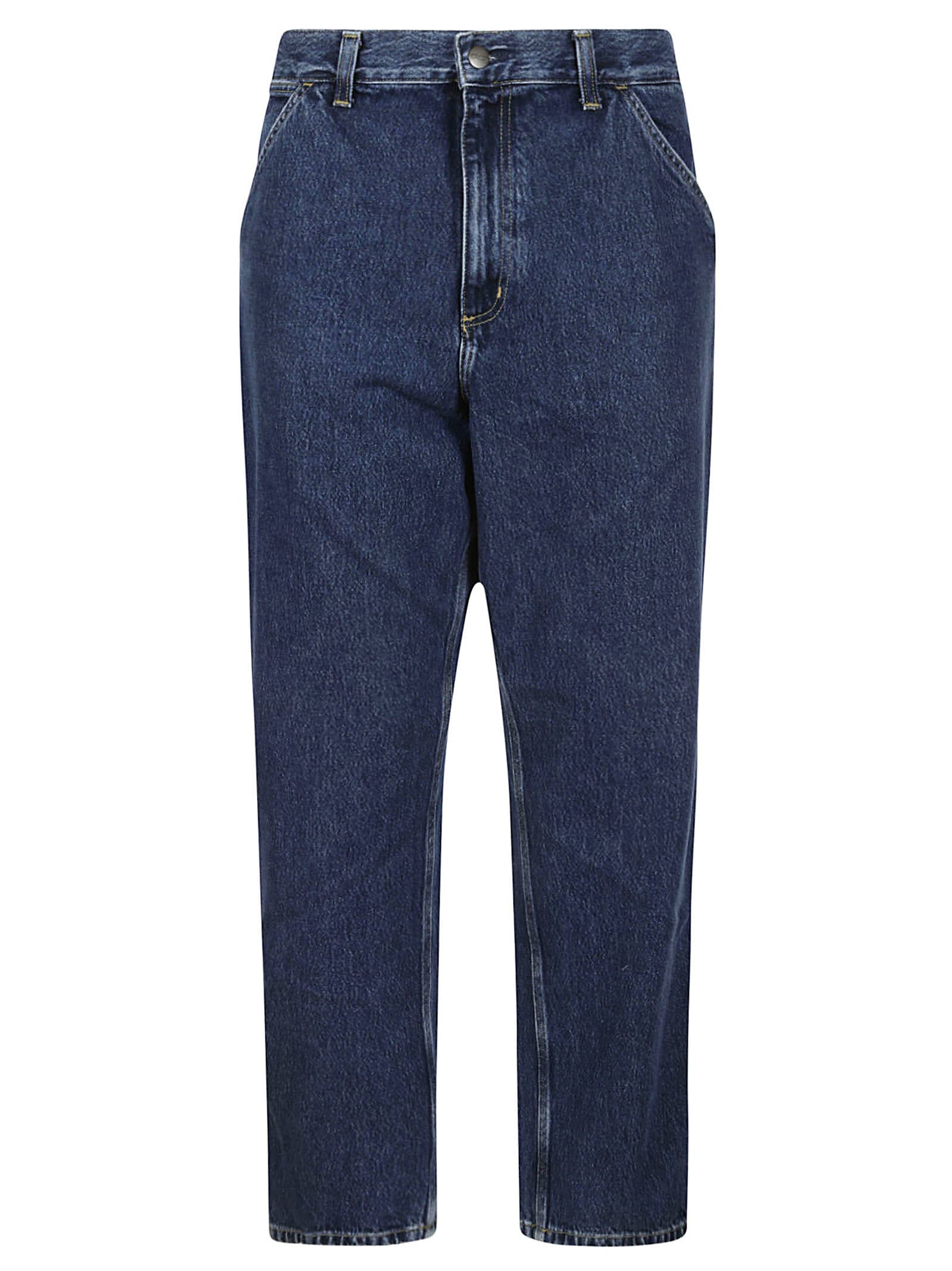 Carhartt Single Knee Pant Smith Denim In Blue