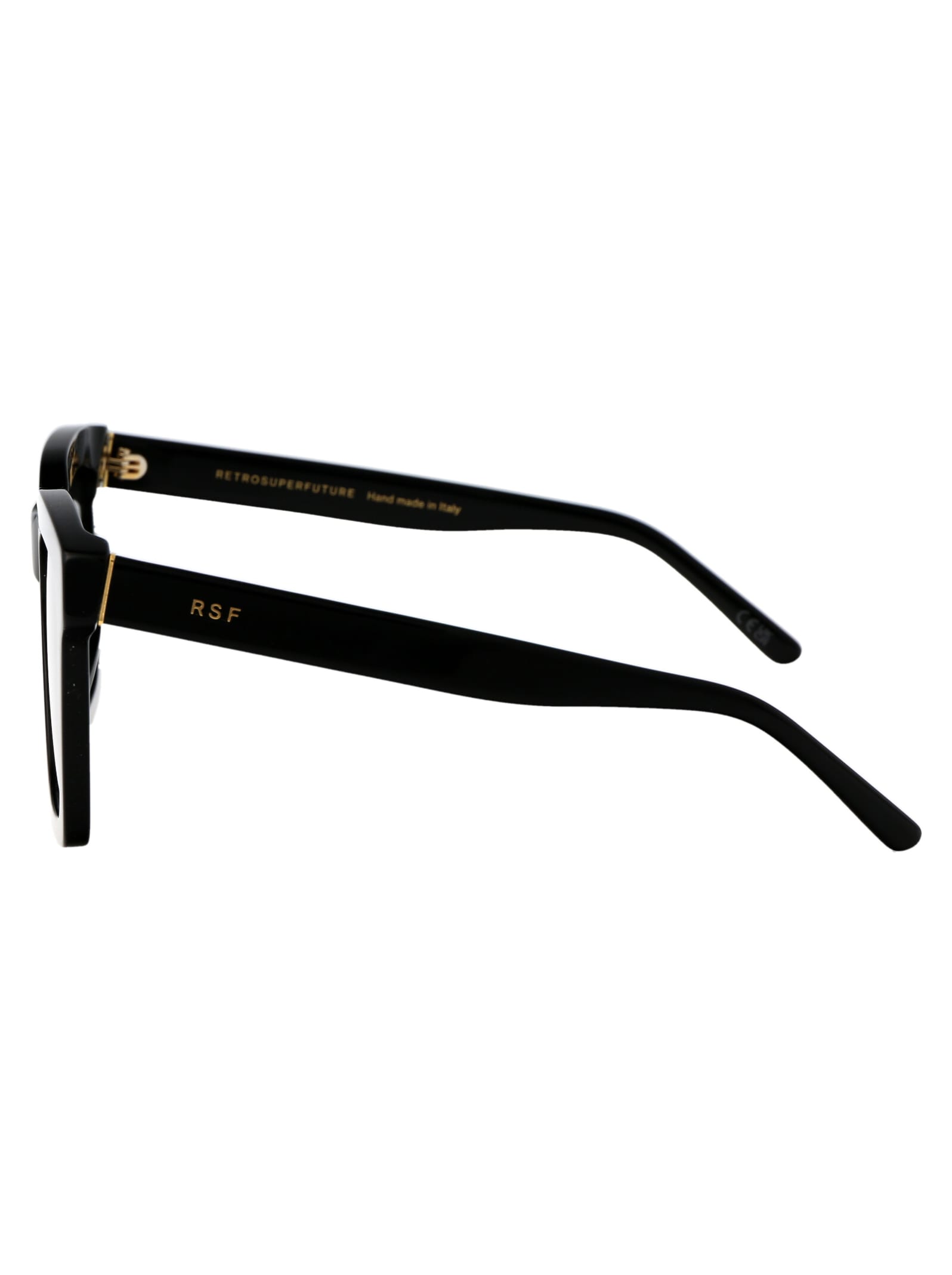 Shop Retrosuperfuture Aalto Sunglasses In Black