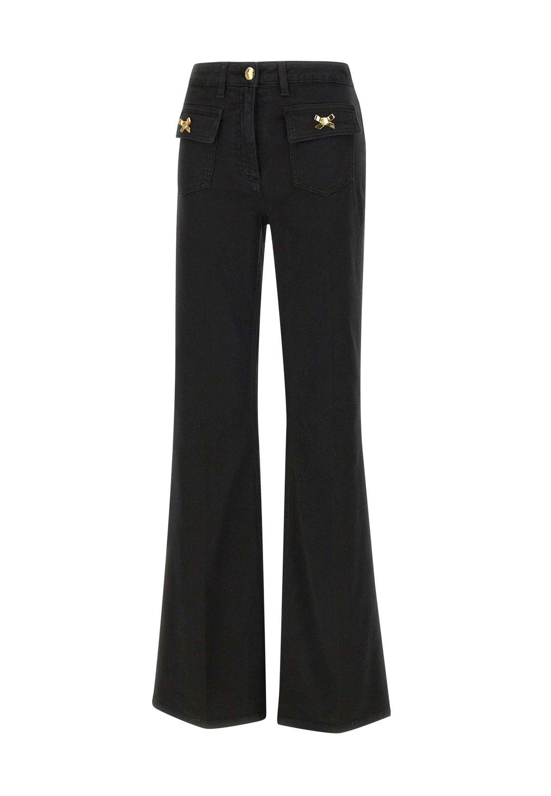 Elisabetta Franchi Jewelled Bows Trousers