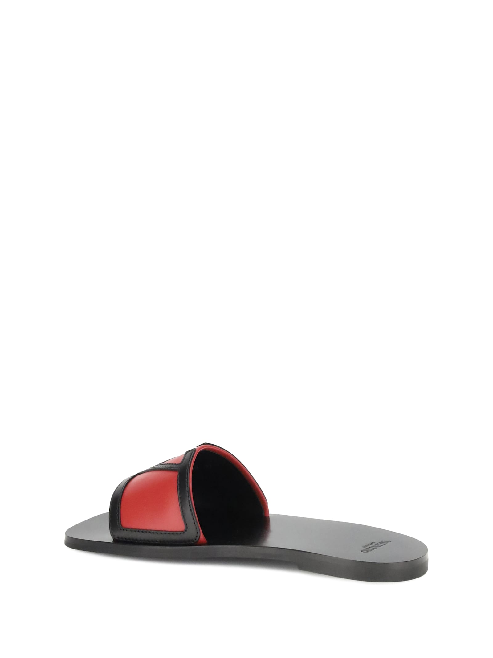 Valentino Viva Superstar Sandals In Red