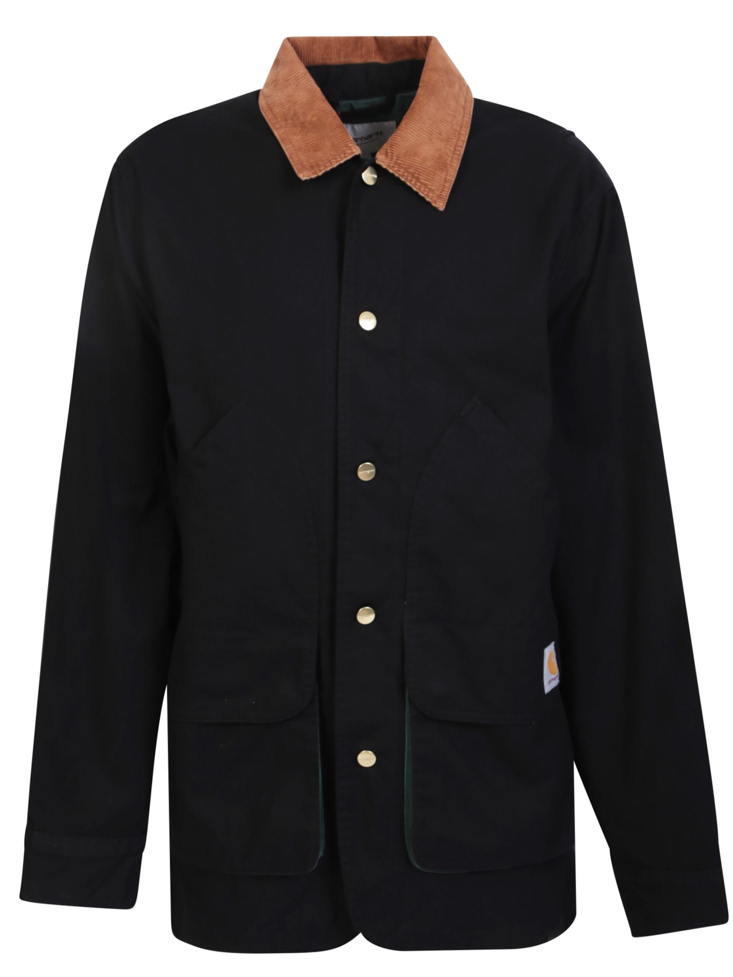 Shop Carhartt Bi-color Heston Jacket In Black