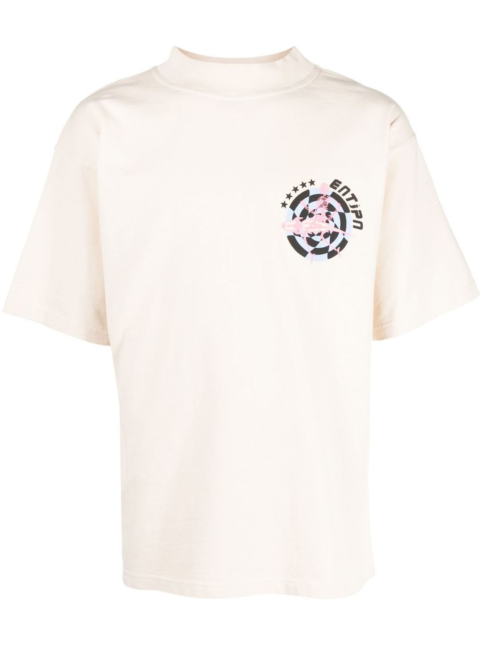 Enterprise Japan Beige Cotton T-shirt