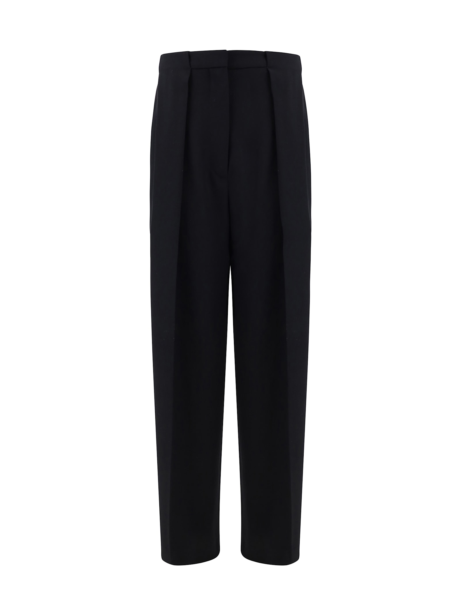 Shop Balmain Pants In Noir