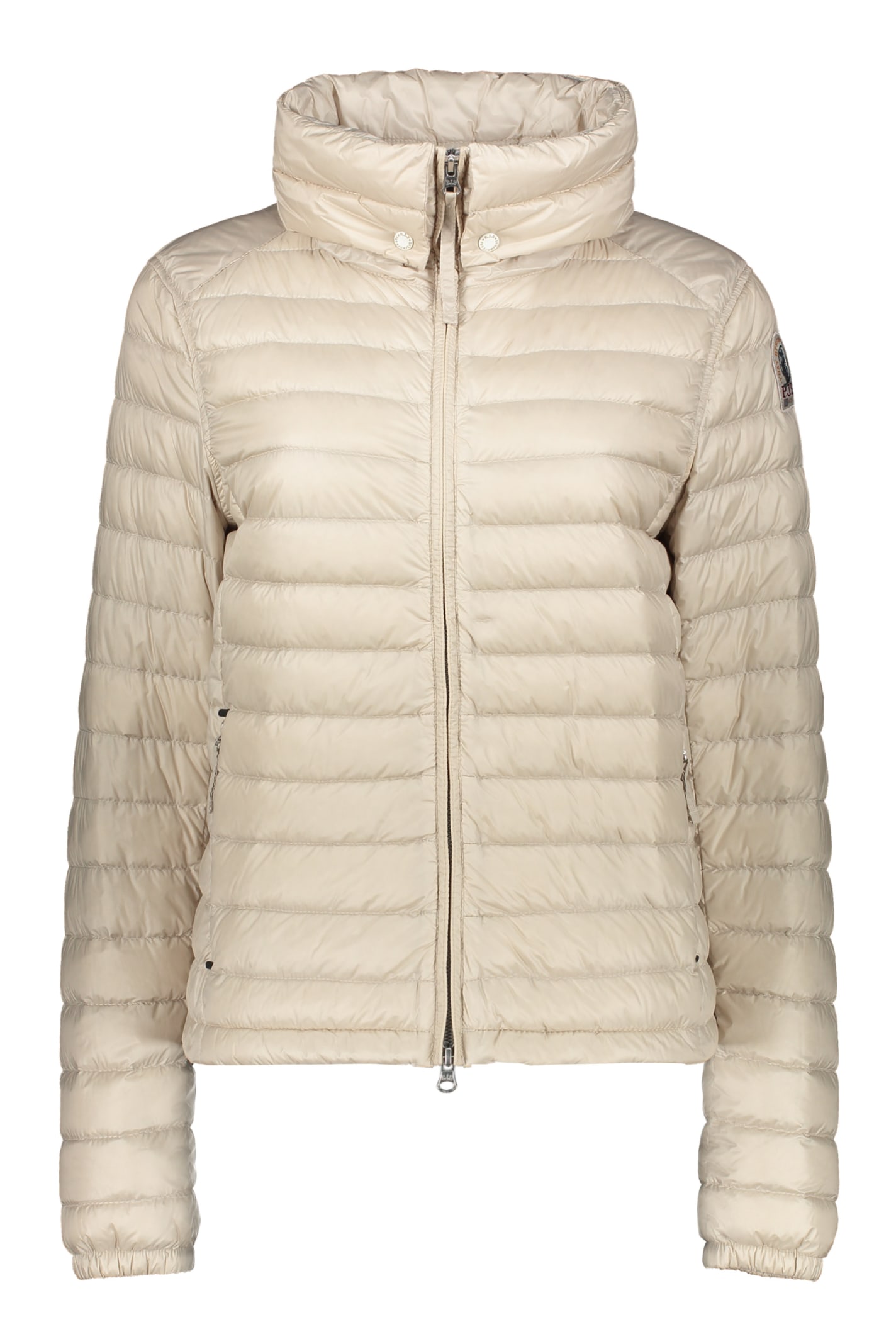 Parajumpers Ayame Short Down Jacket In Ivory