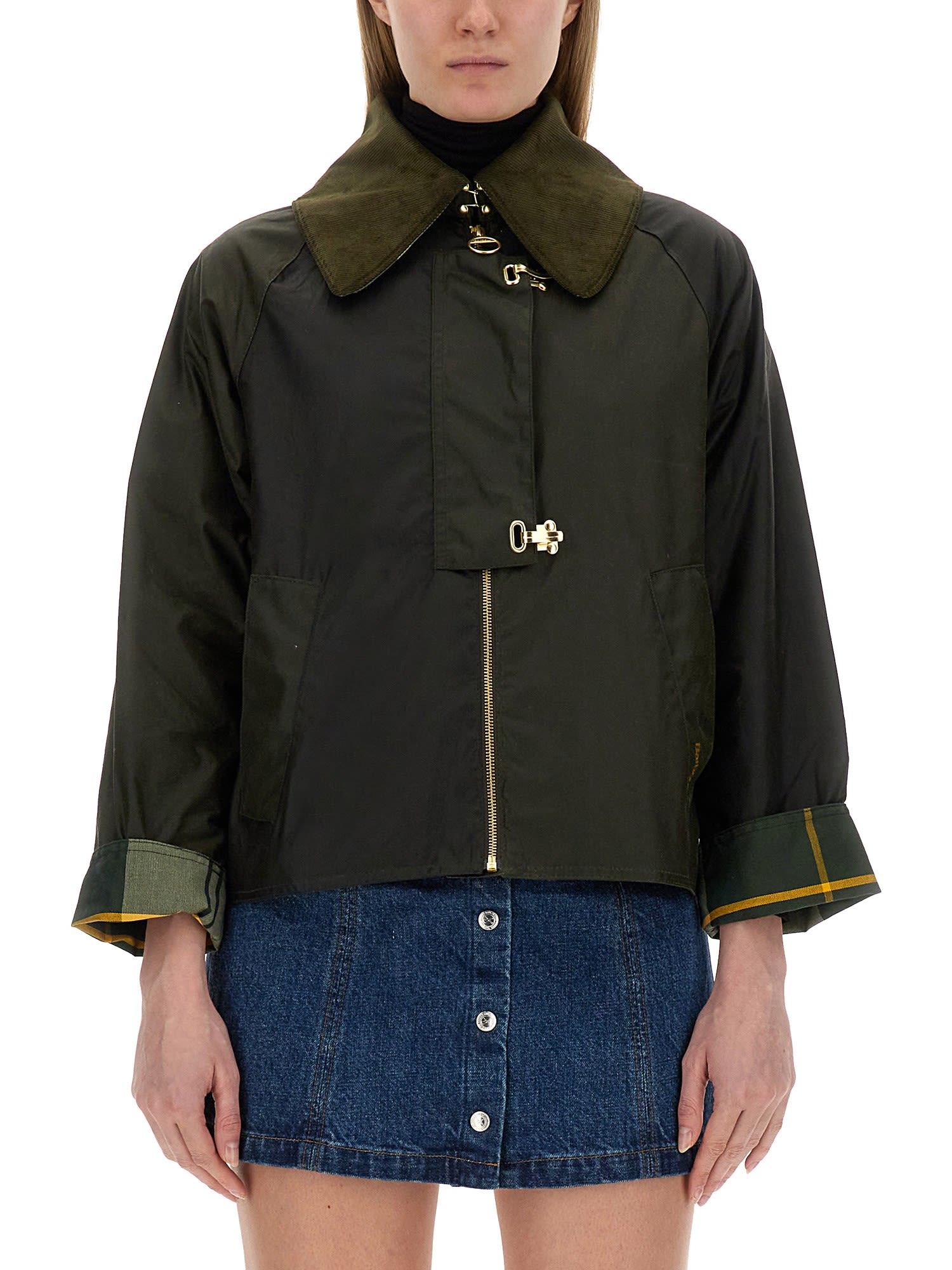 Drummond Spey Patch Waxed Jacket