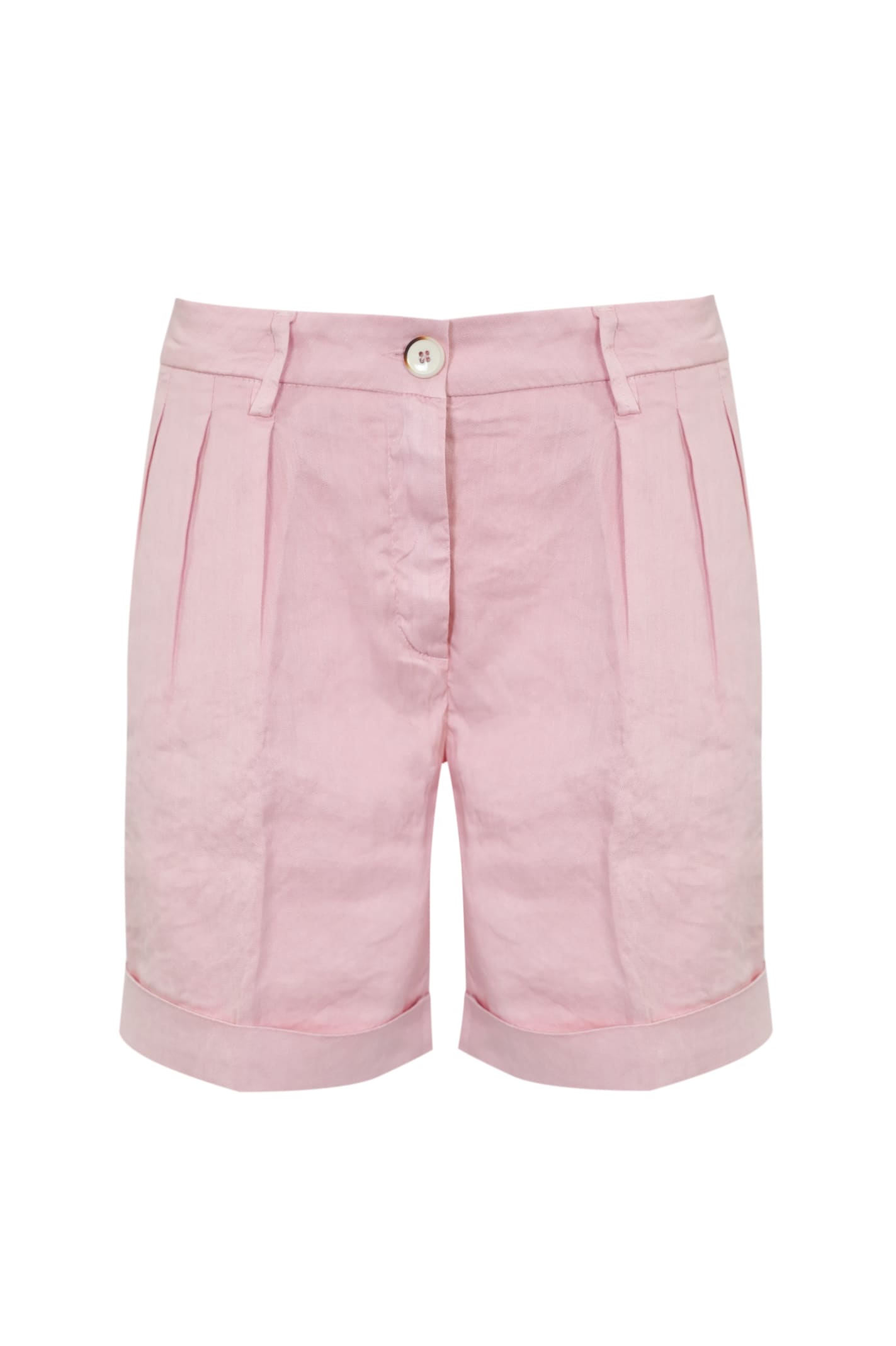 Re-HasH Linen Bermuda Shorts