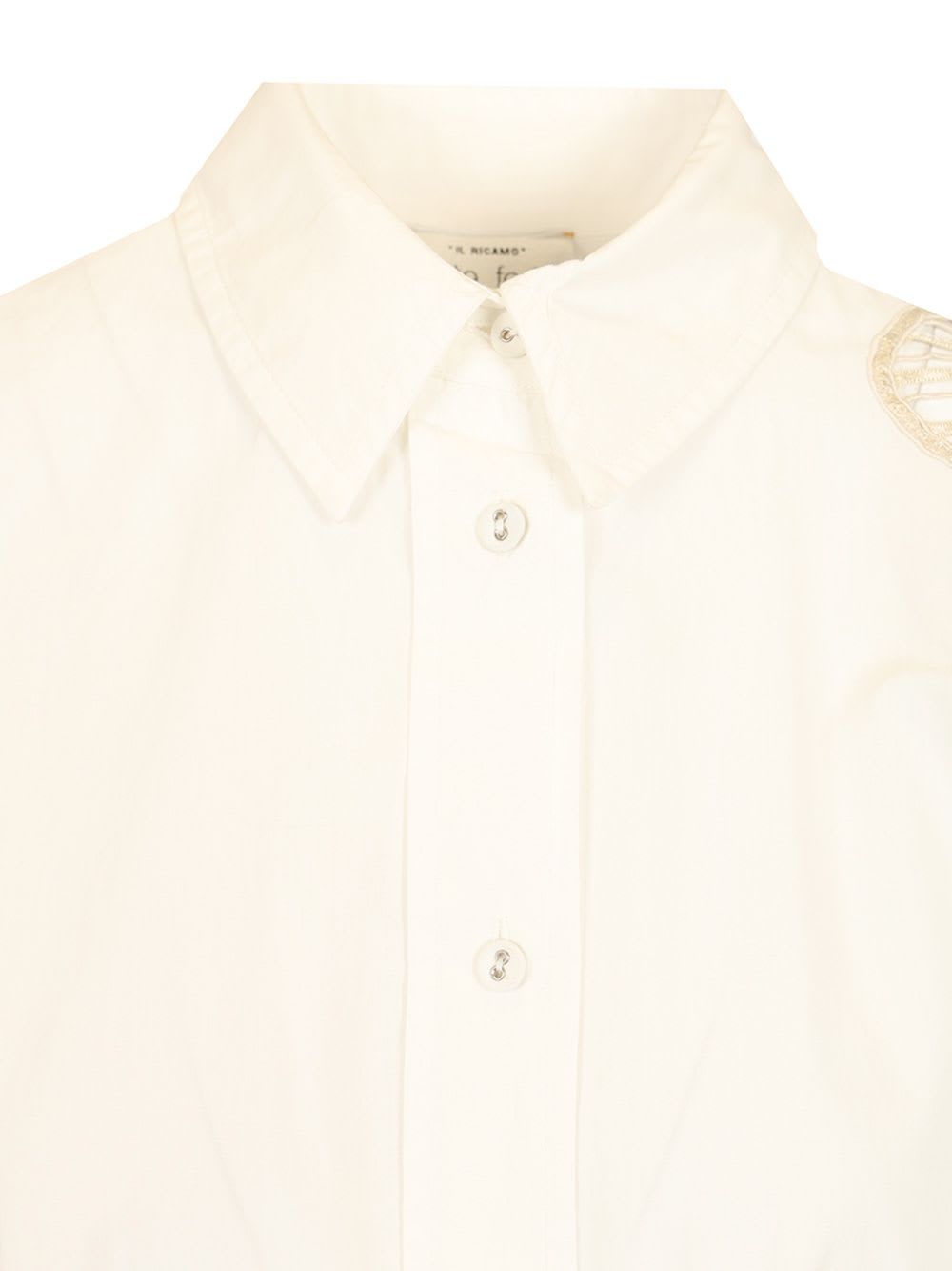 Shop Forte Forte Poplin Shirt Dress
