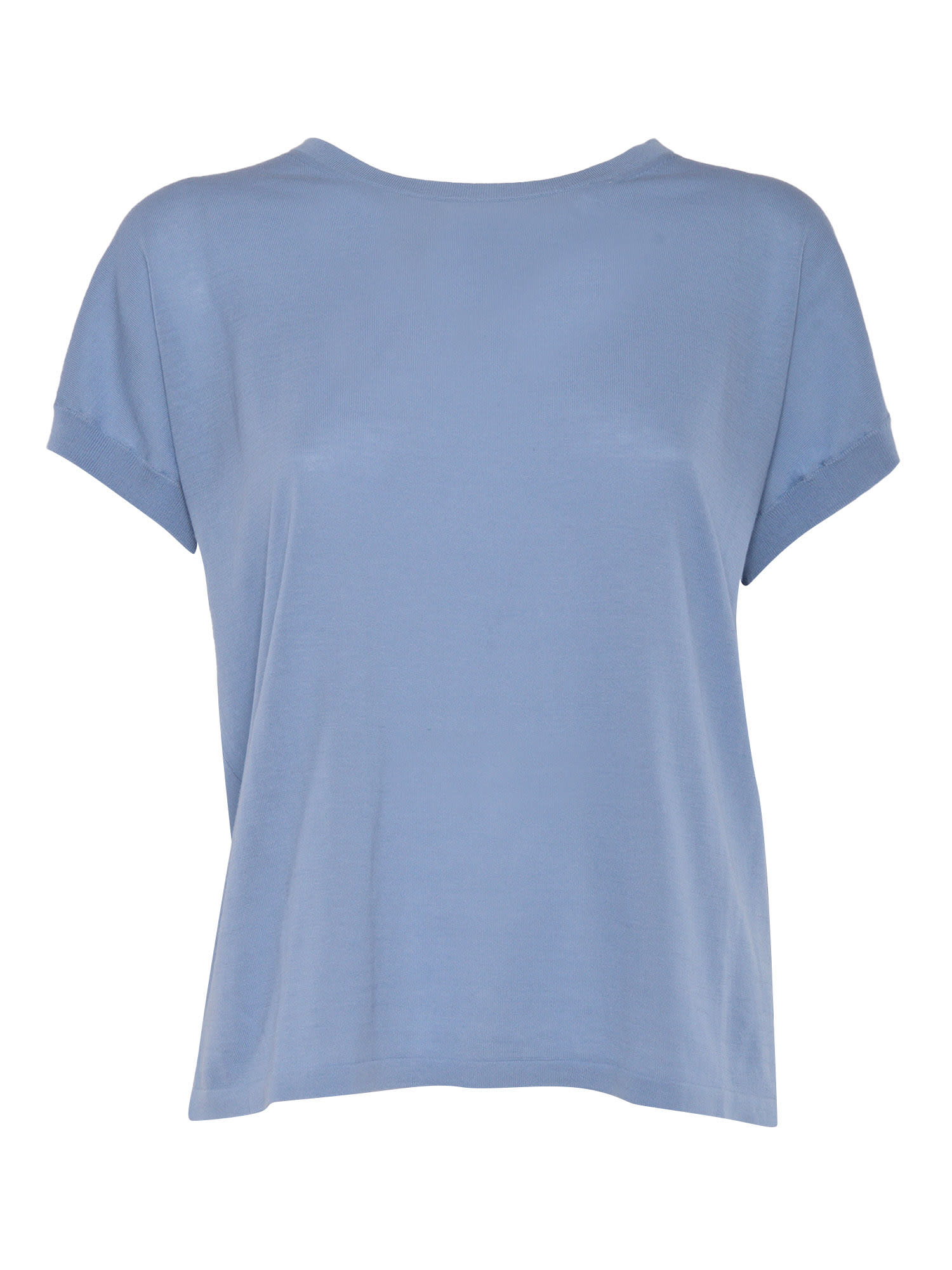 Ballantyne R Neck T-shirt In Blue