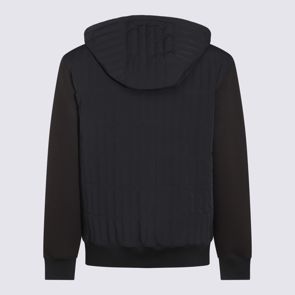 Shop Mackage Black Nylon Sweatshirt